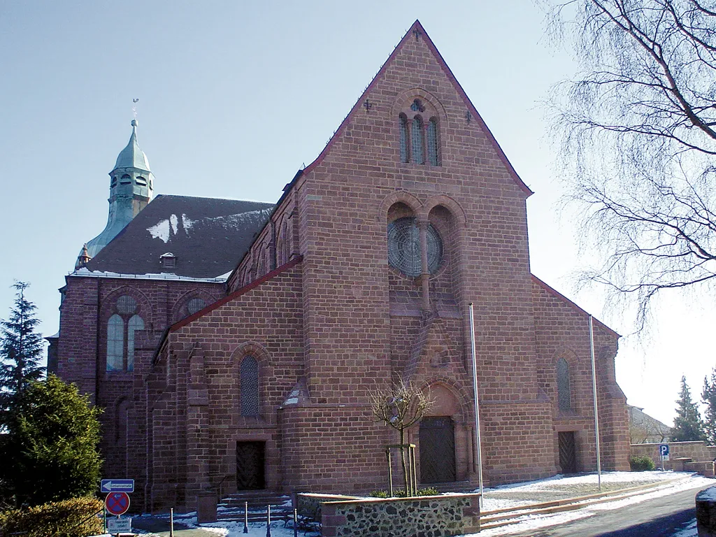 Photo showing: Church of Amöneburg