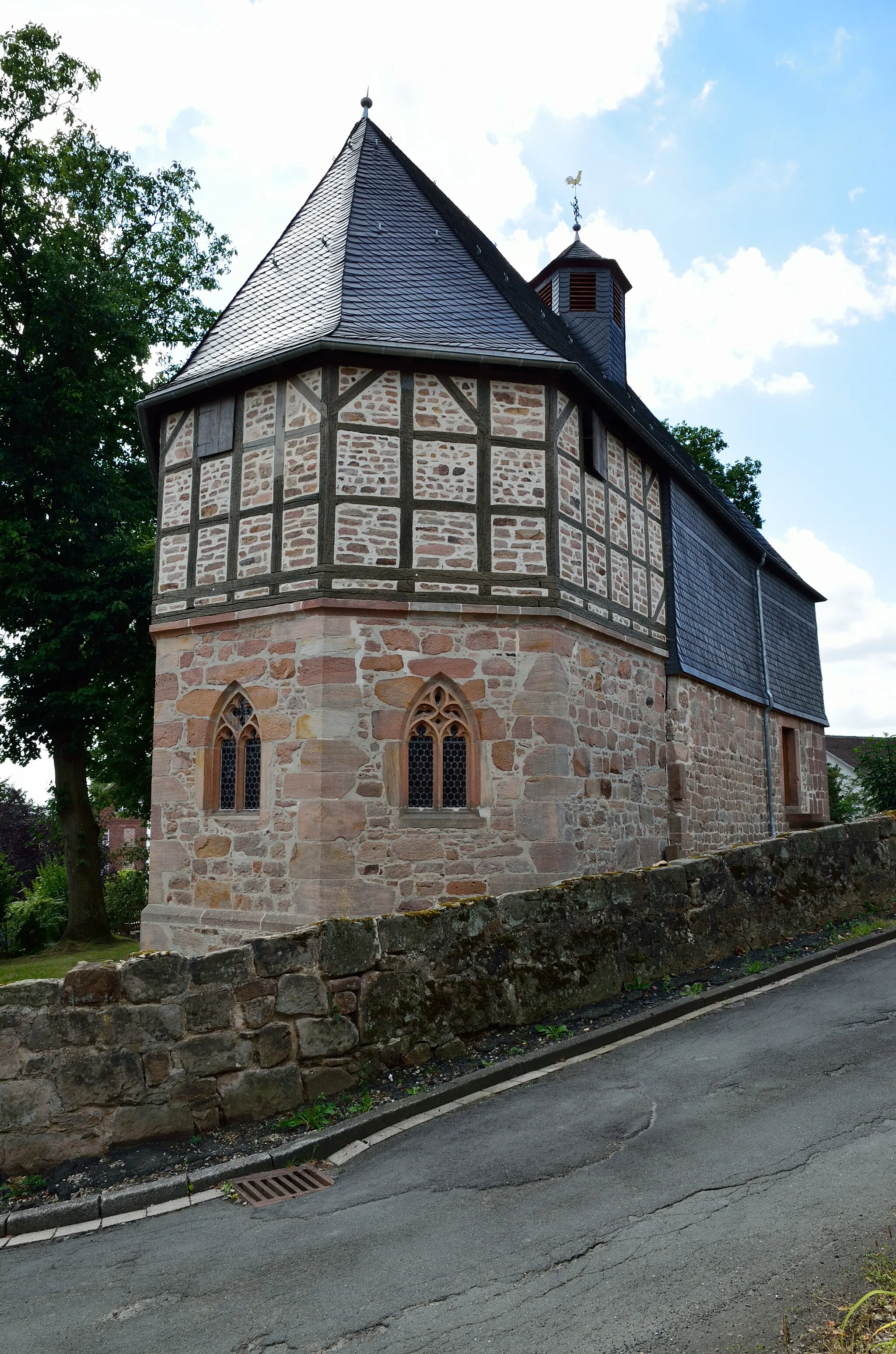Photo showing: Die Kirche in Oberrosphe
