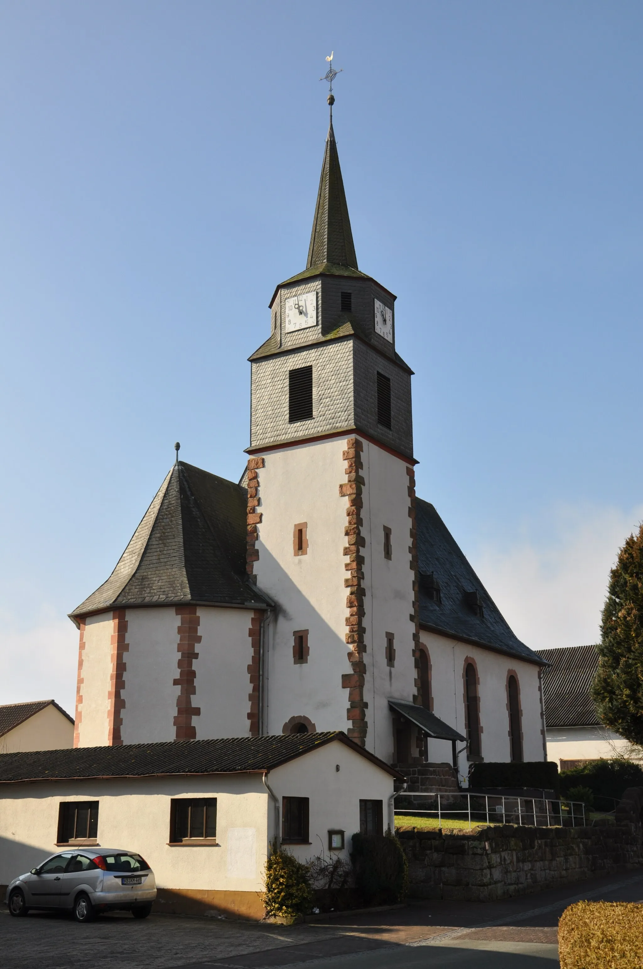 Photo showing: Burgwald-Ernsthausen, Ev.-Luth. Kirche