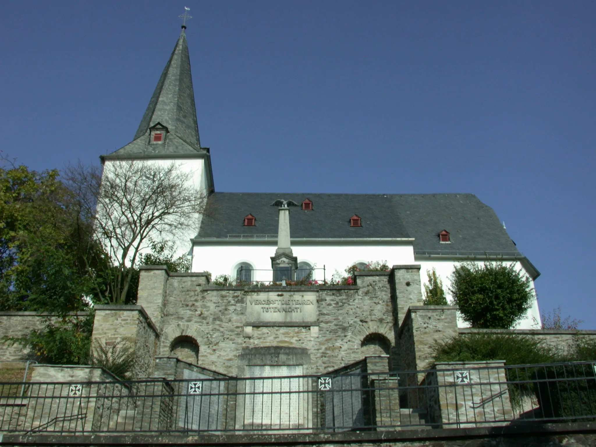 Photo showing: Evangelische Kirche Selters-Münster