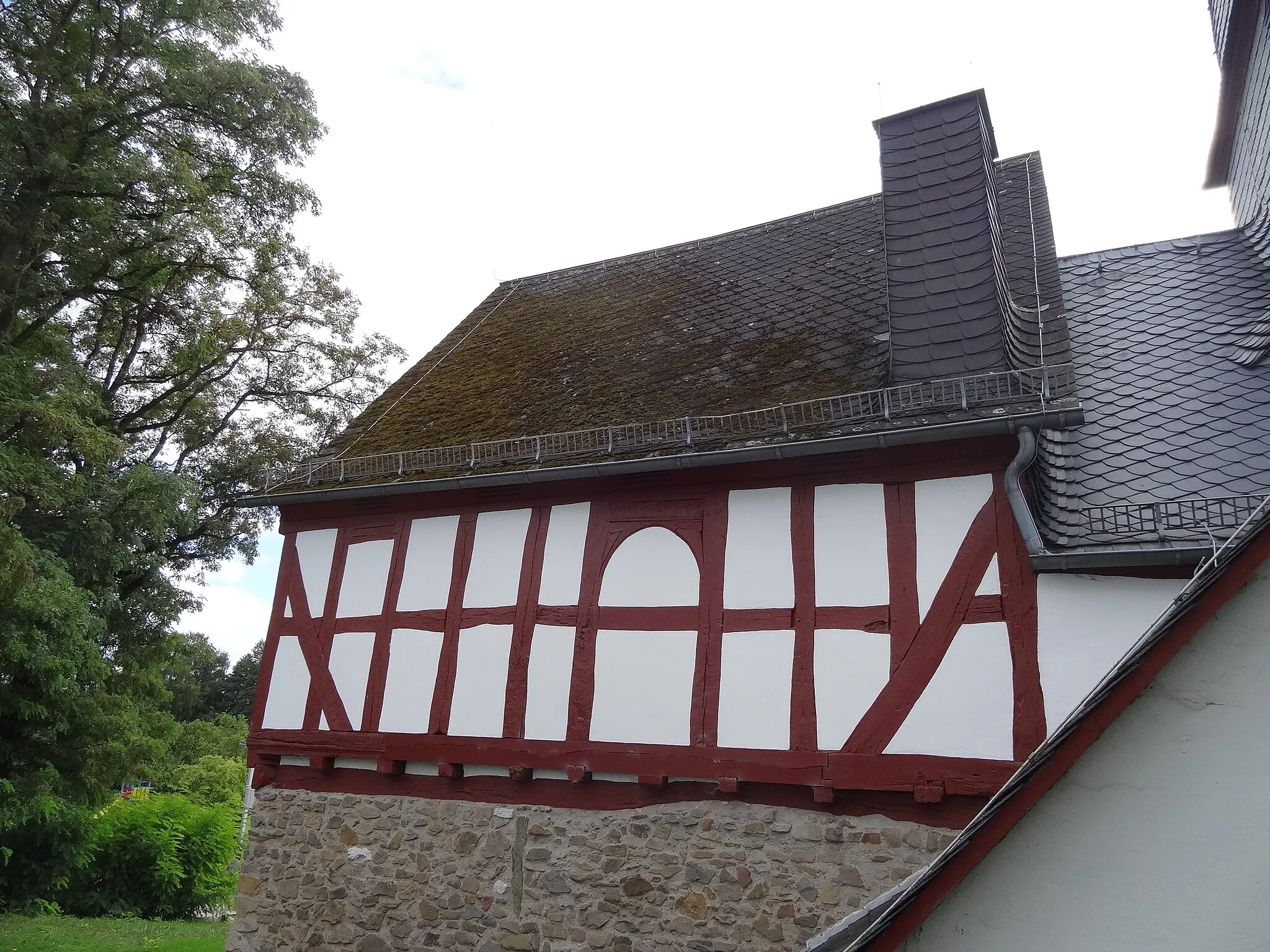 Photo showing: Evangelische Pfarrkirche Reiskirchen