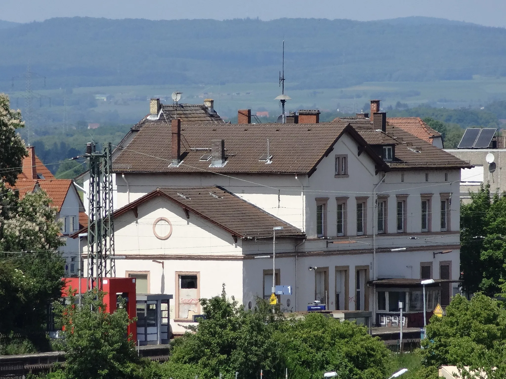 Photo showing: Bahnhof von Lang-Göns