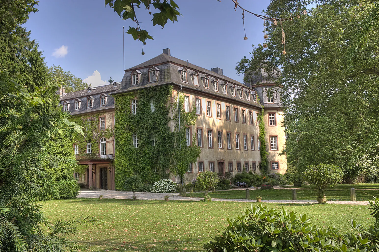 Photo showing: Das Schloss in Lich, Hessen (Deutschland)