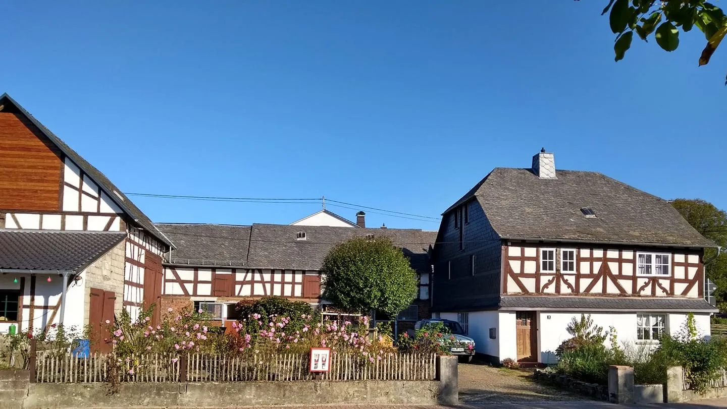 Photo showing: Traditional farm building in 56414 Weroth, Germany, Mittelstr. 2