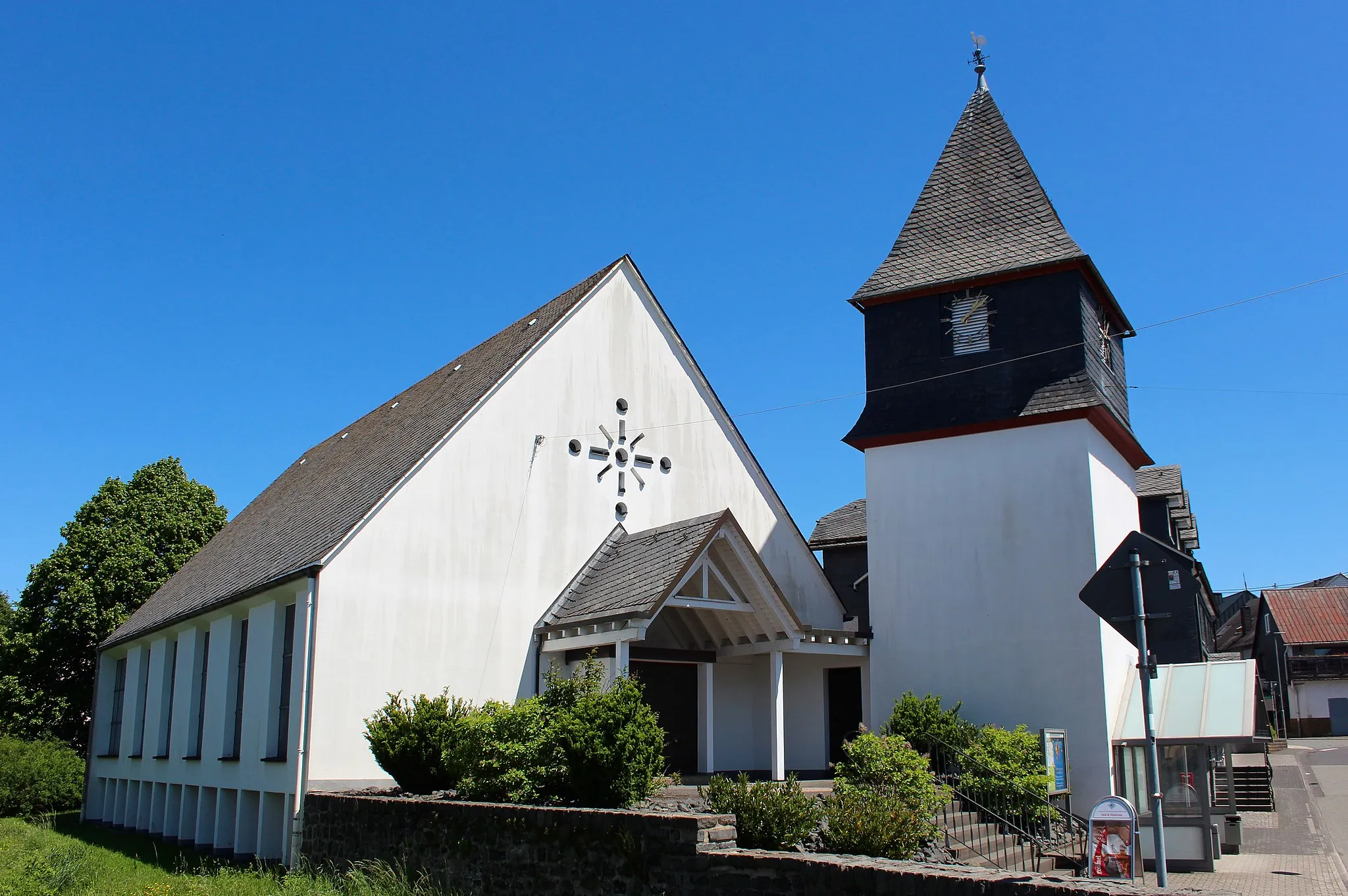Photo showing: Evangelische Kirche, Hof, Westerwald, Rheinland-Pfalz