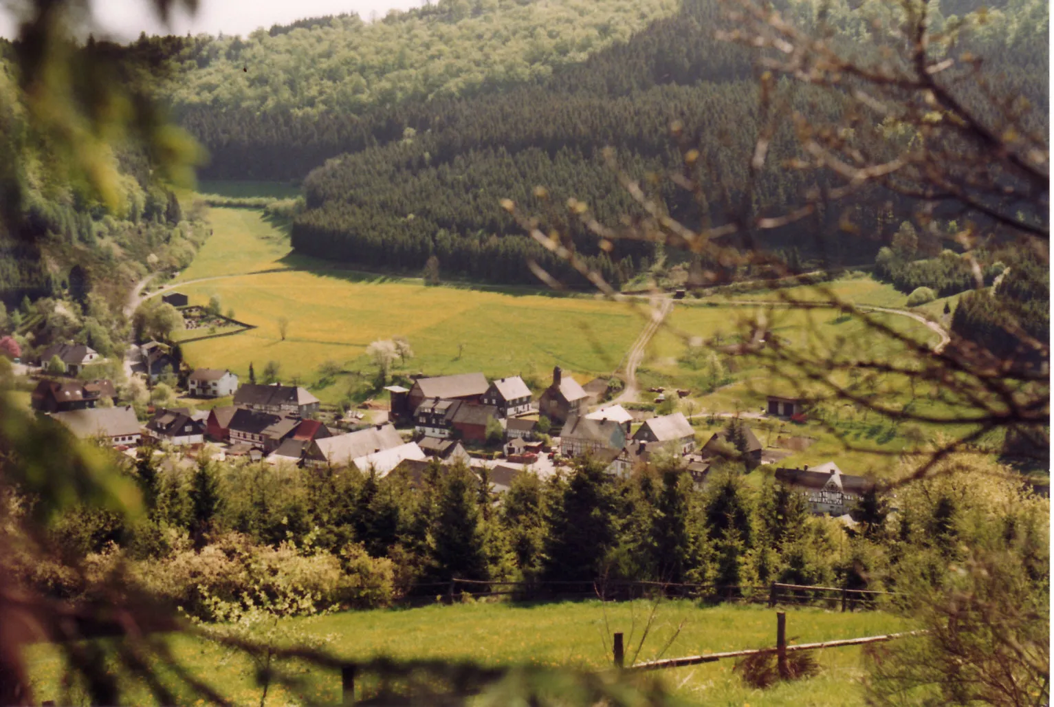 Photo showing: Alertshausen - am Katzensturz