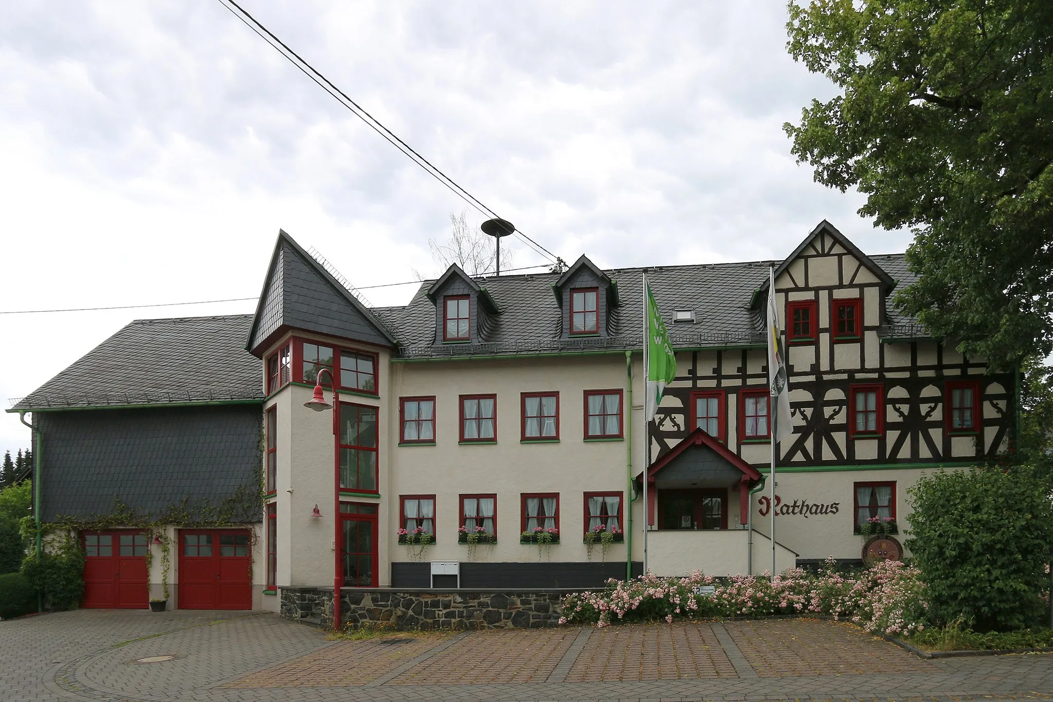 Photo showing: Irmtraut, Westerwald: Rathaus
