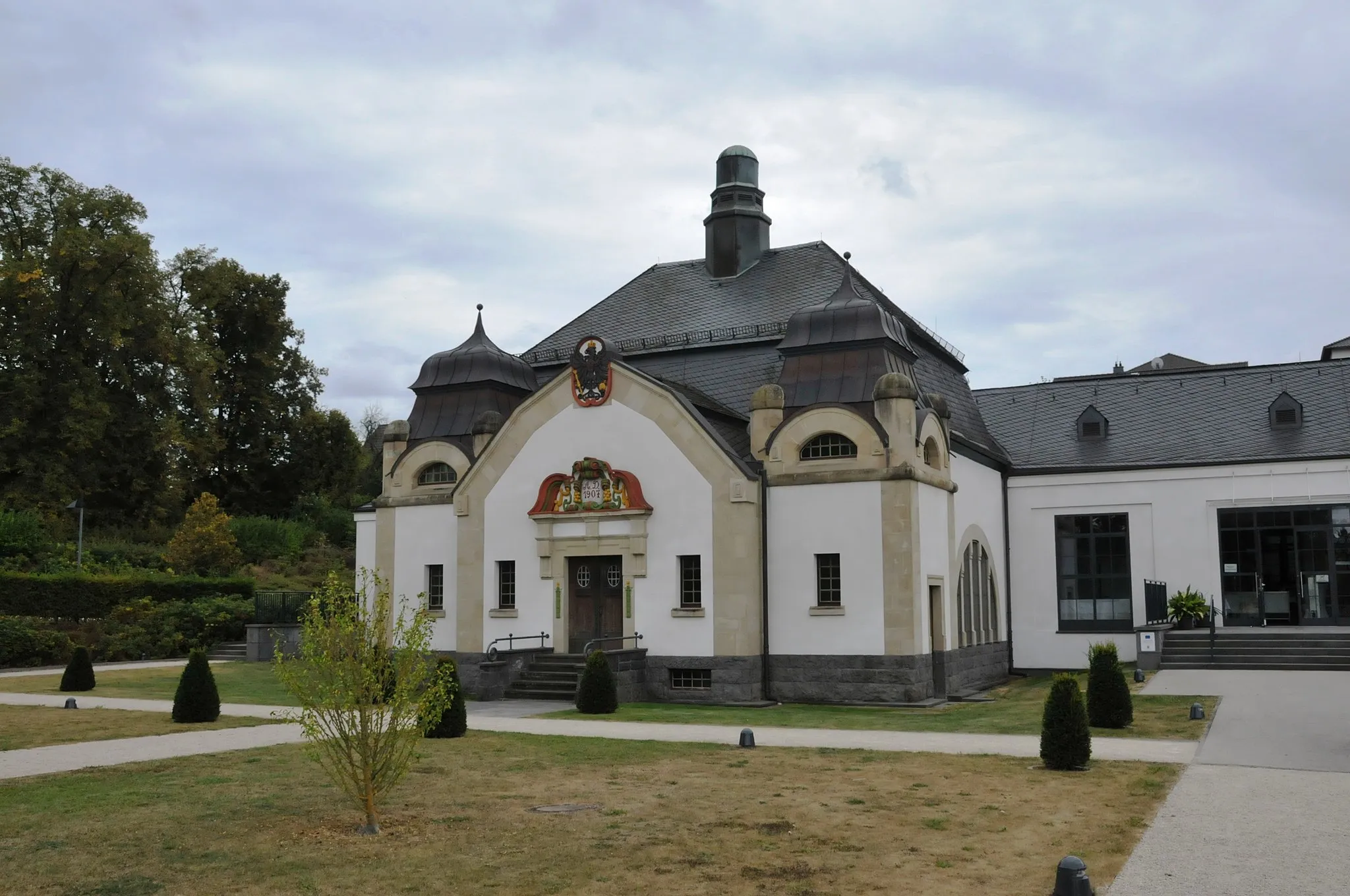 Photo showing: Niederselters, Brunnentempel