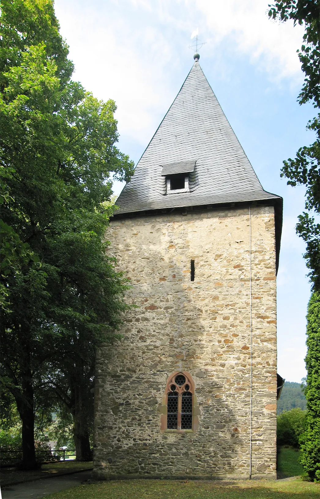 Photo showing: The Church of Eckelshausen a village in the area of Biedenkopf