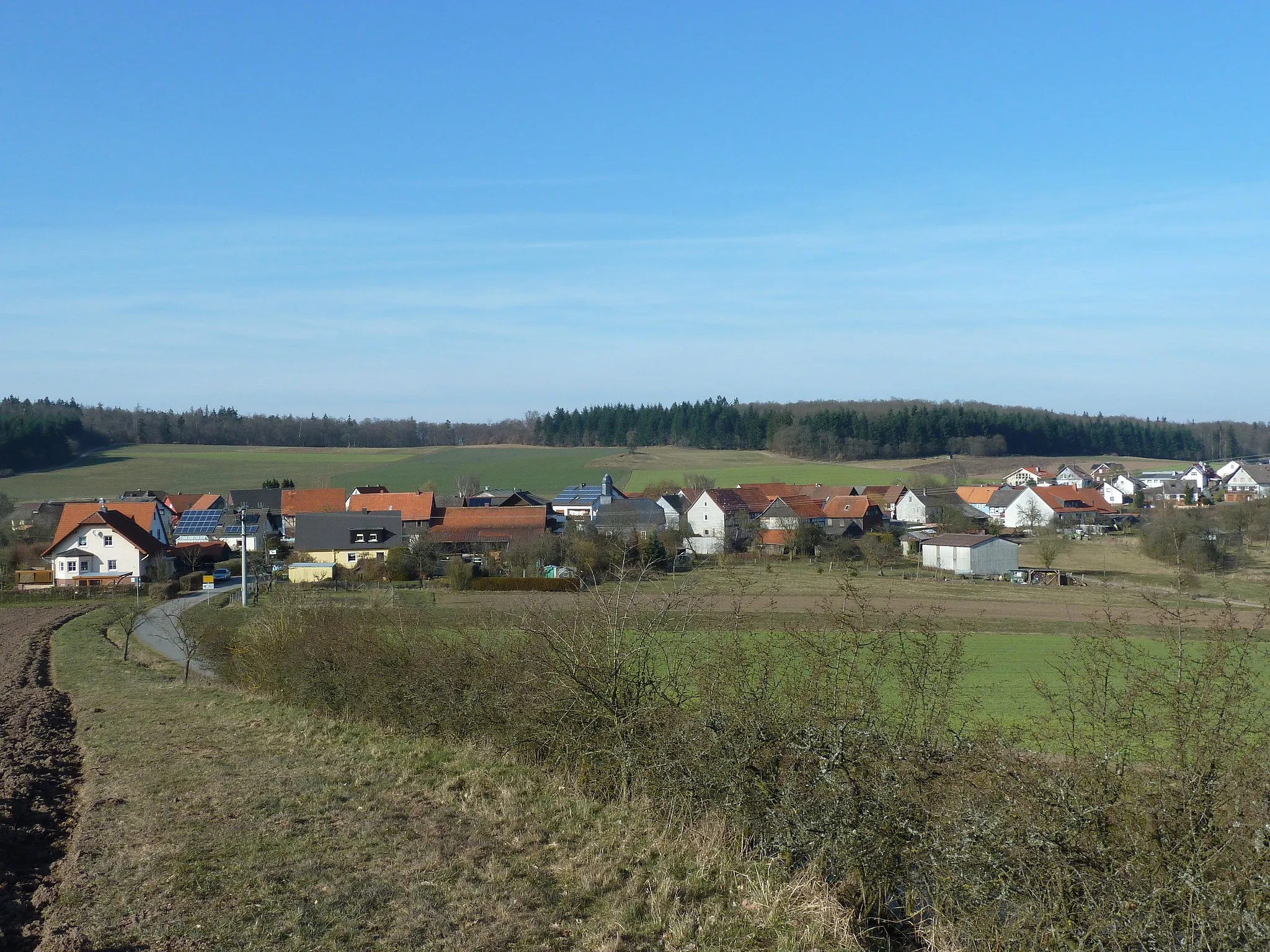 Photo showing: Hommershausen, Ansicht aus Süden