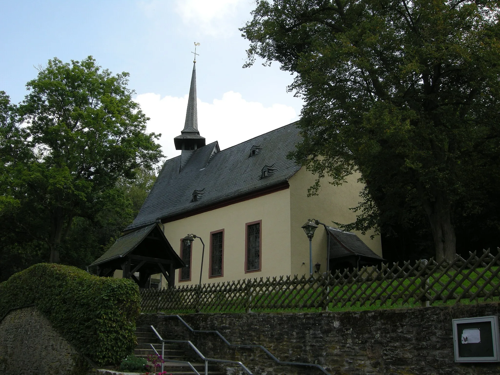 Photo showing: Die Ev. Kirche in Taunusstein-Niederlibbach
