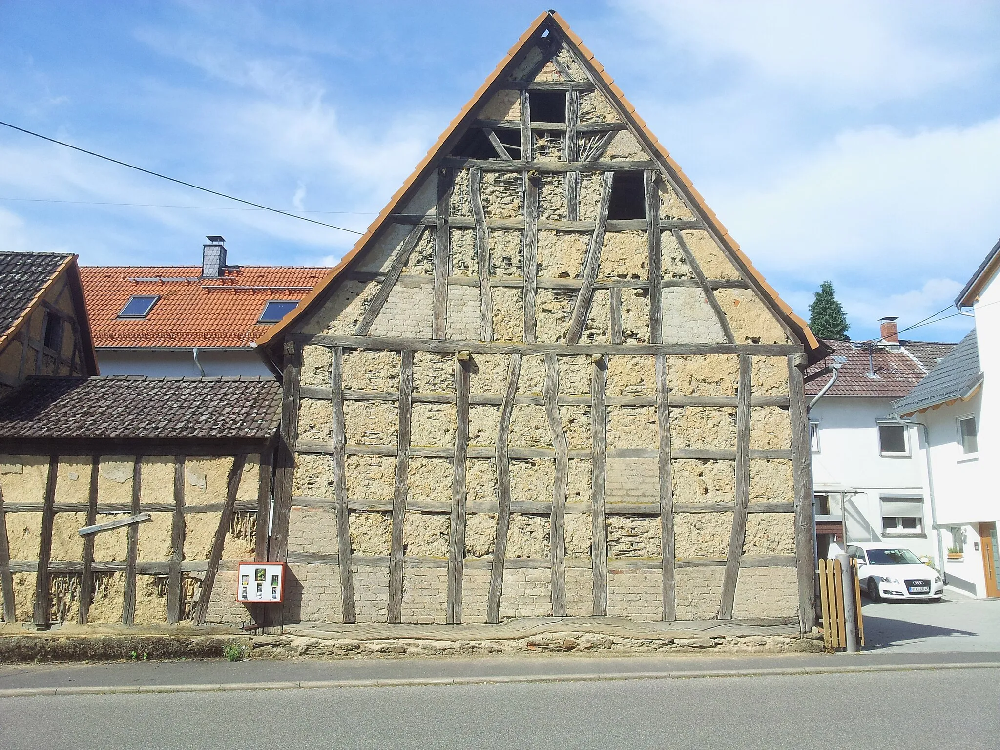 Photo showing: Maison à colombages (monument historique) à Reichenbach, Taunus, Hesse.