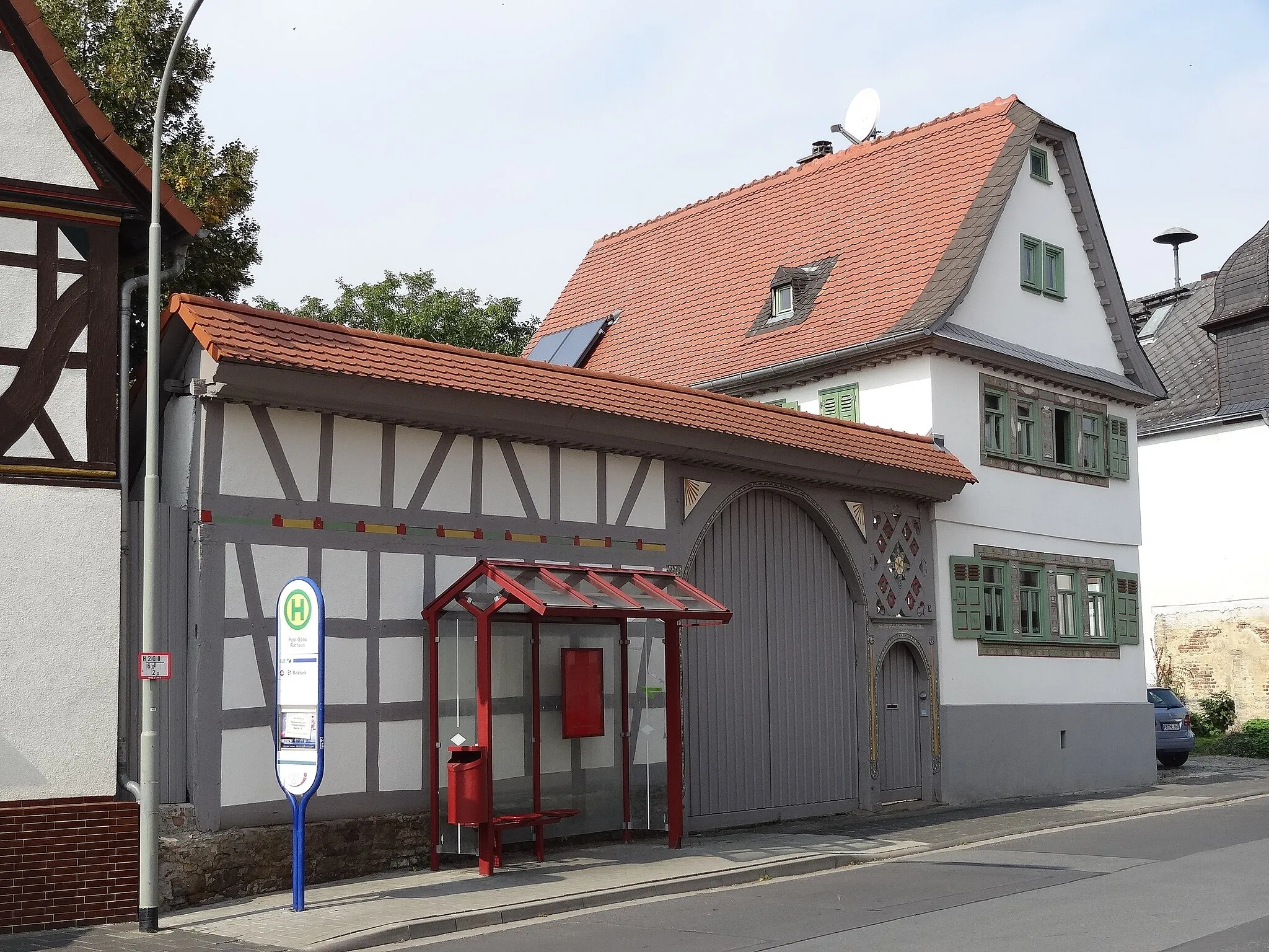 Photo showing: This is a picture of the Hessian Kulturdenkmal (cultural monument) with the ID