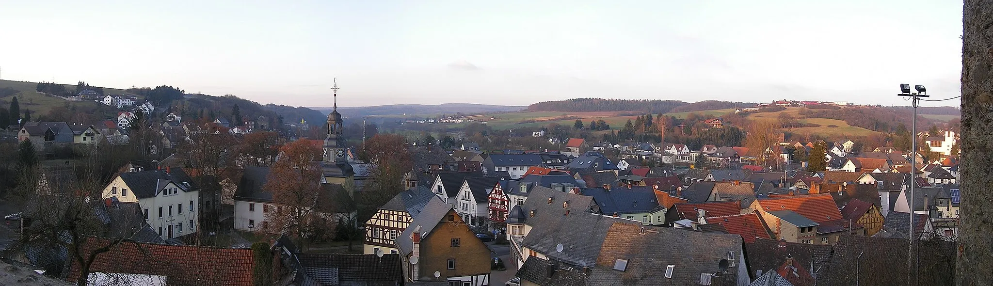 Photo showing: Panorama of the city Weilmünster