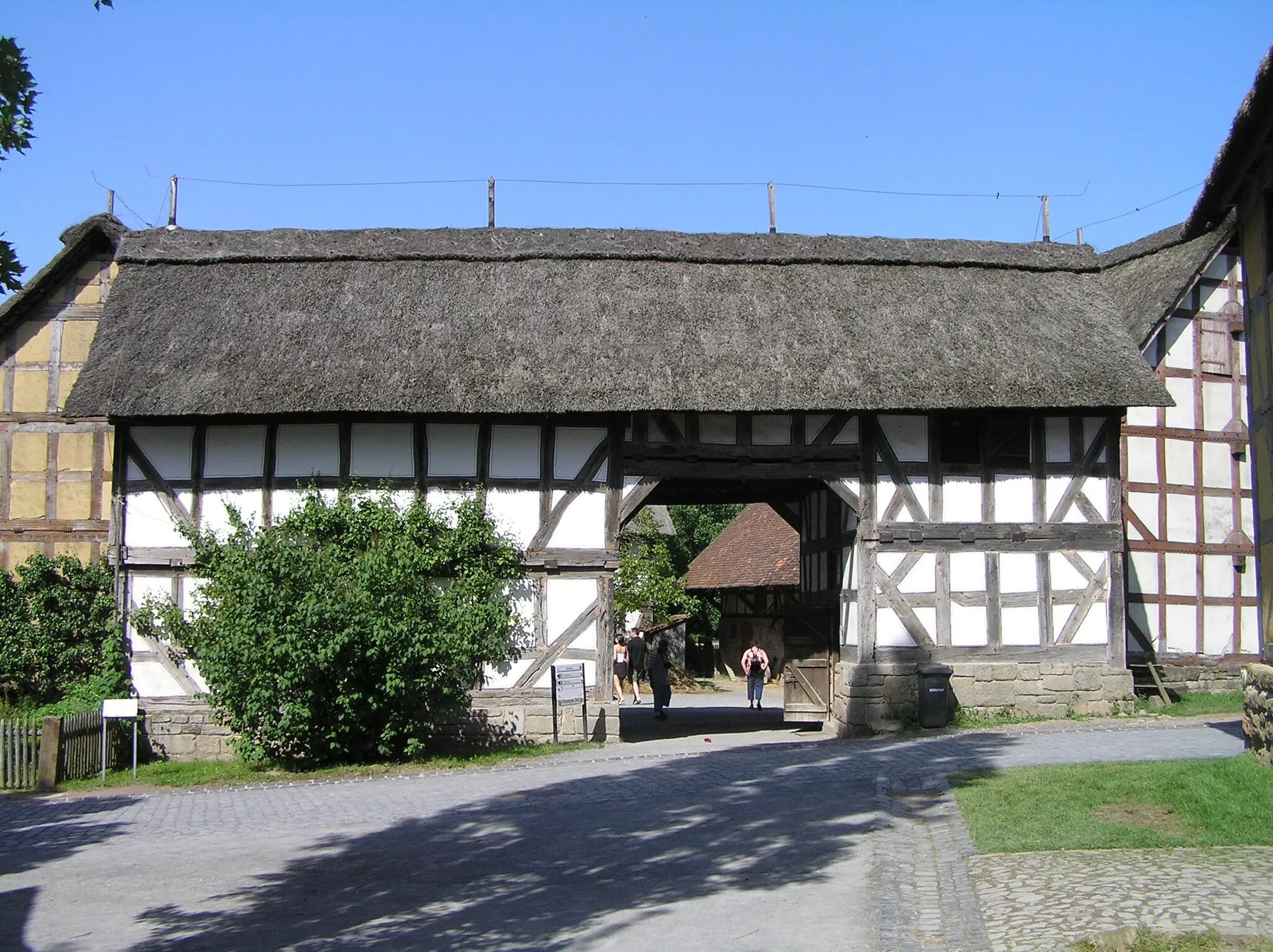 Photo showing: Hessenpark, Torgebäude aus Betziesdorf