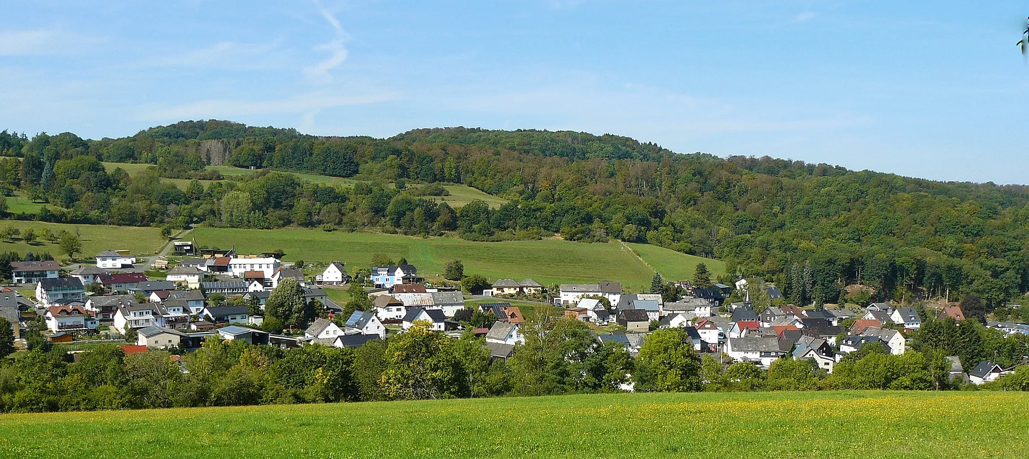 Photo showing: Guntersdorf von Südosten • Δ = 500 m • mrel = 0.7