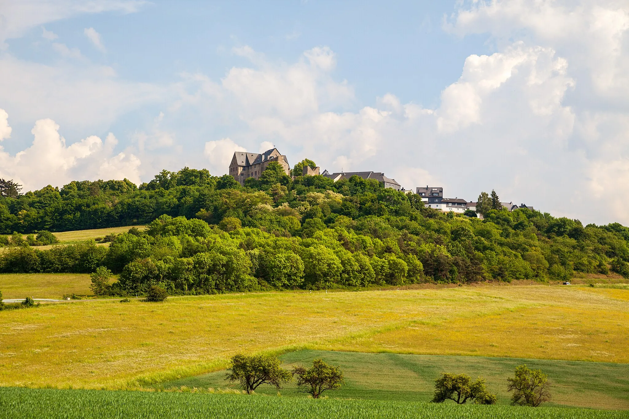 Photo showing: Blick auf Hohensolms aus Richtung Norden