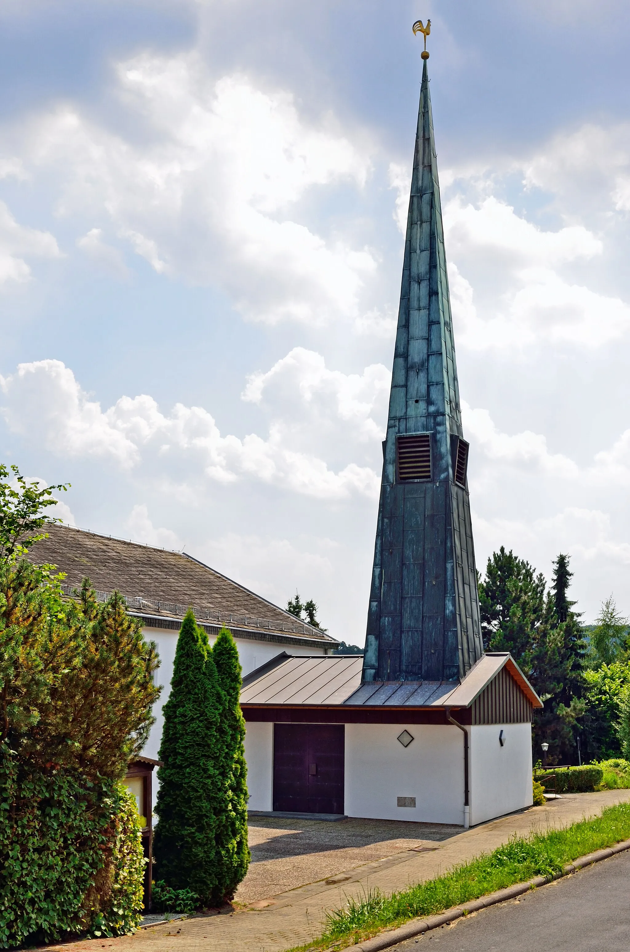 Photo showing: Kirche in Mornshausen (Dautphetal)
