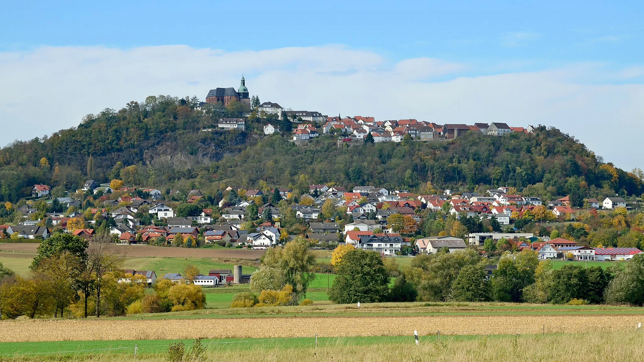 Photo showing: Amöneburg from Southeast