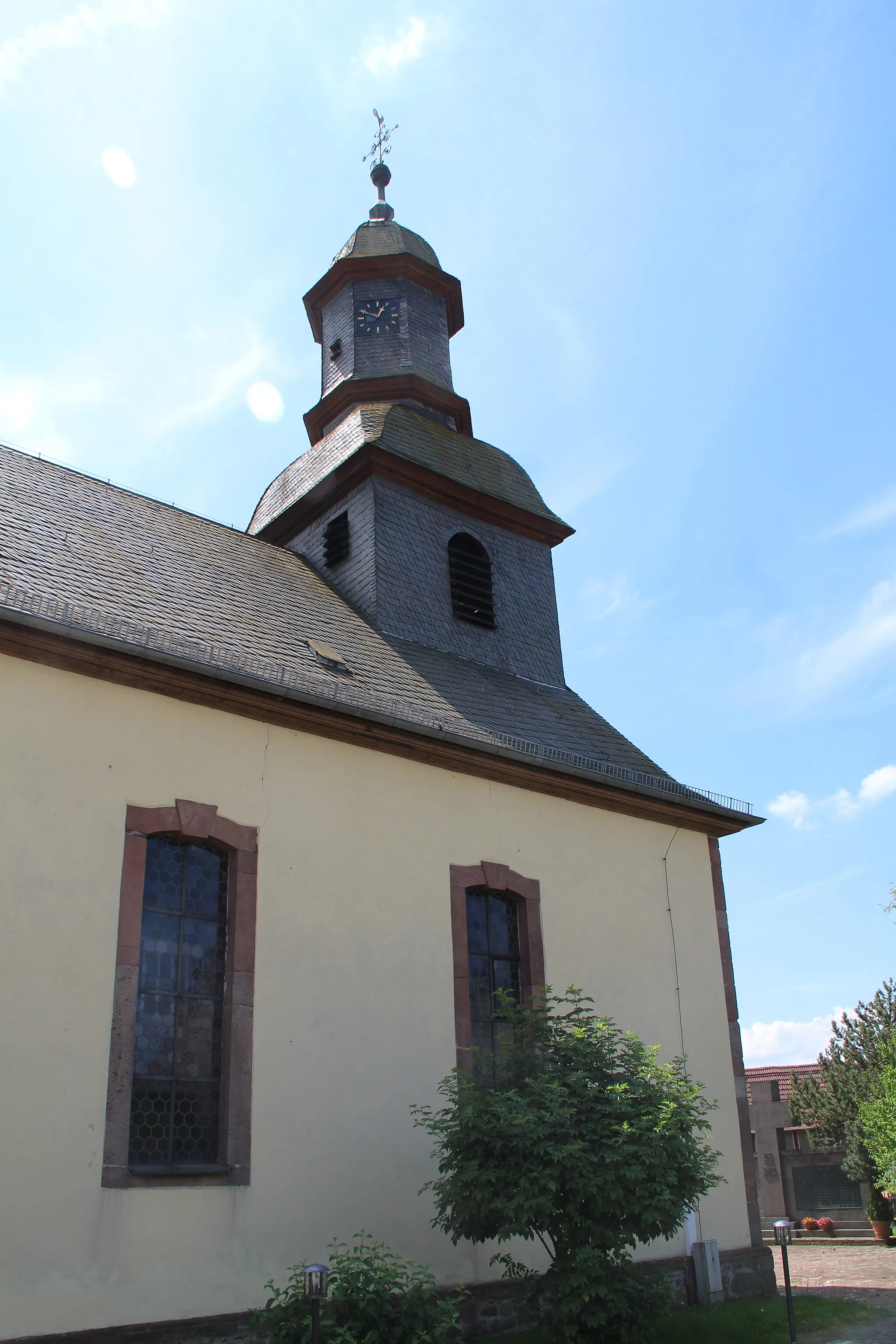 Photo showing: Evangelische Kirche Rüddingshausen (Rabenau)