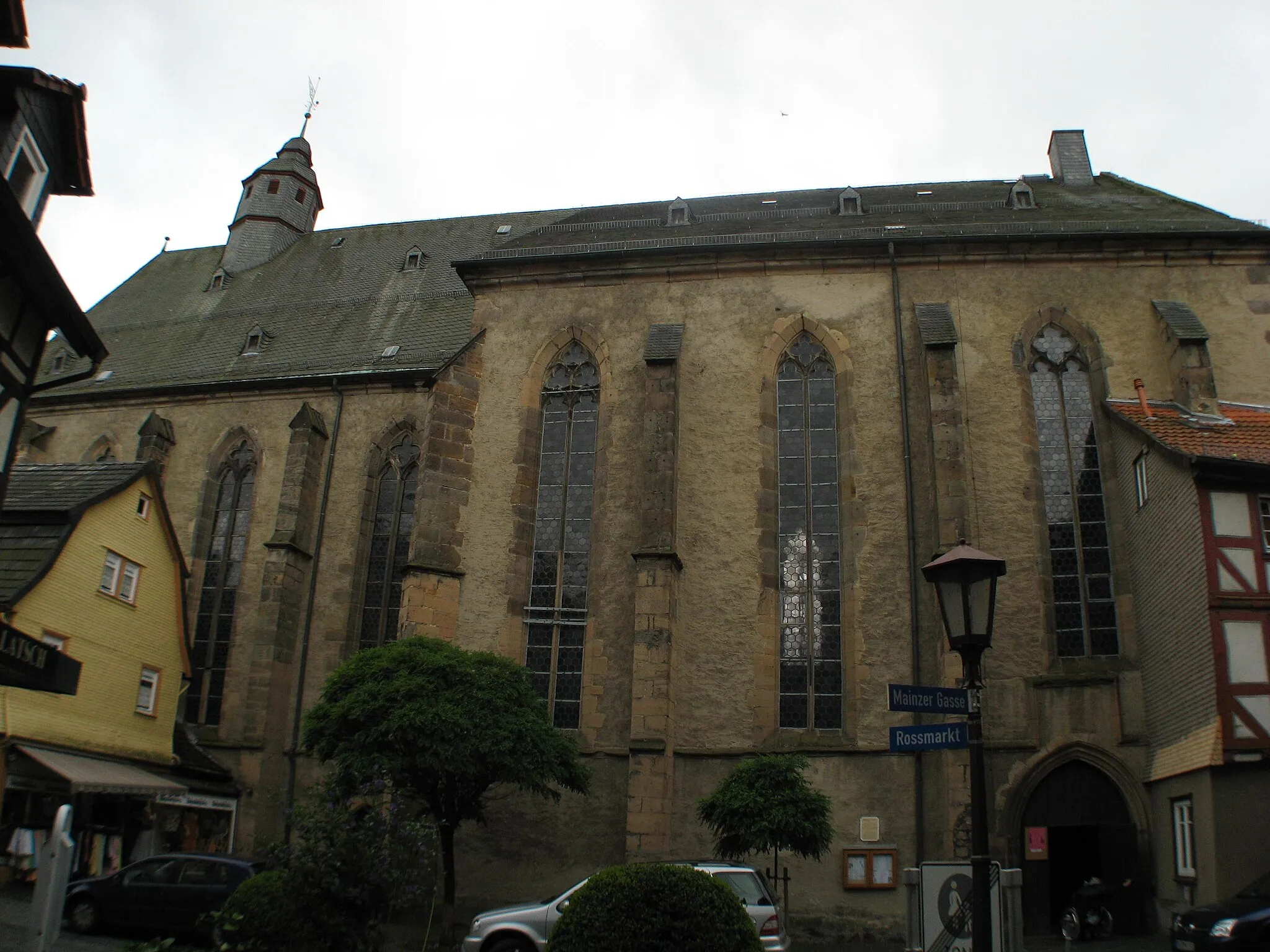 Photo showing: Dreifaltigkeitskirche Alsfeld, erbaut um das Jahr 1435