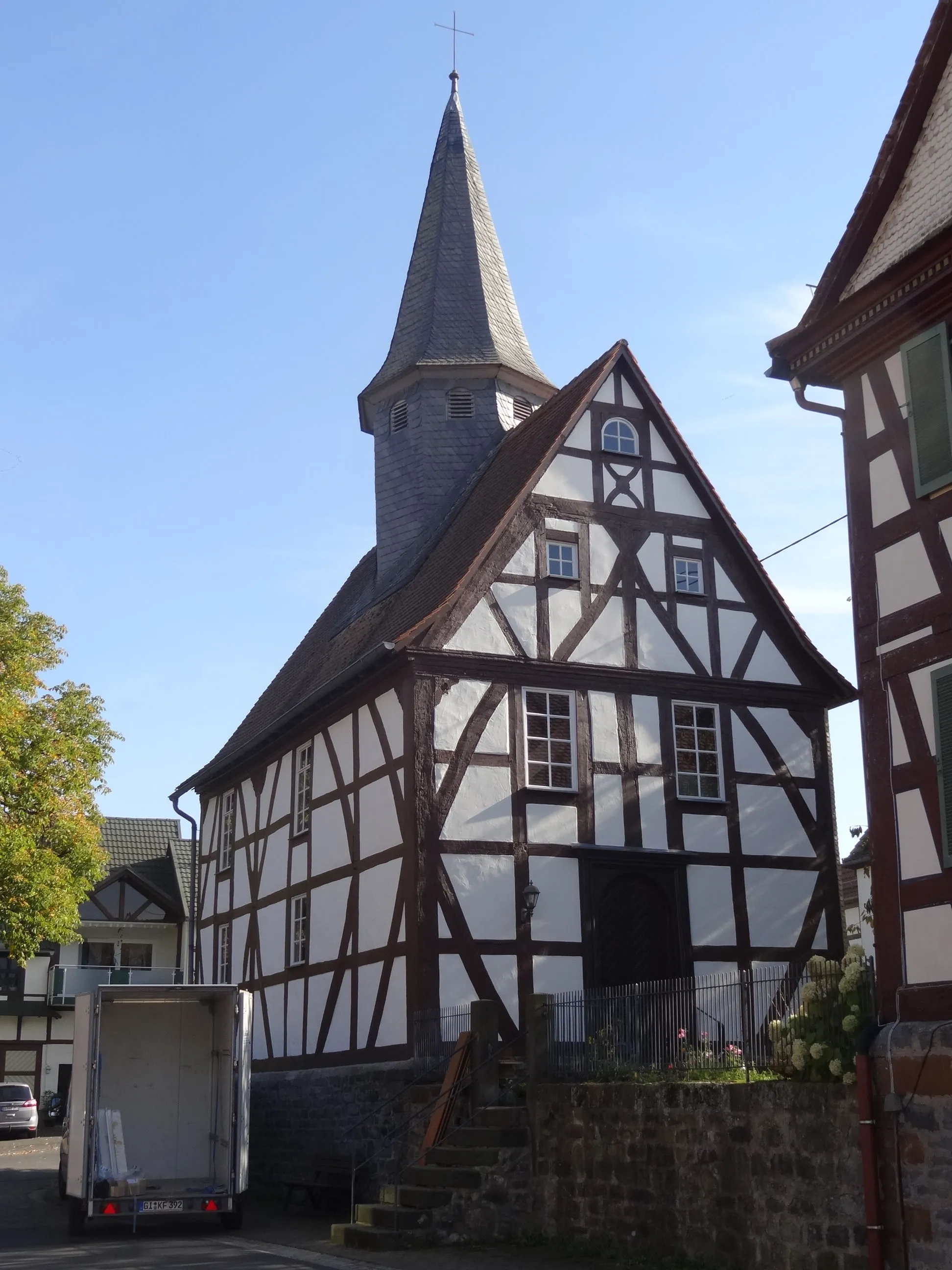 Photo showing: Evangelische Kirche Lardenbach