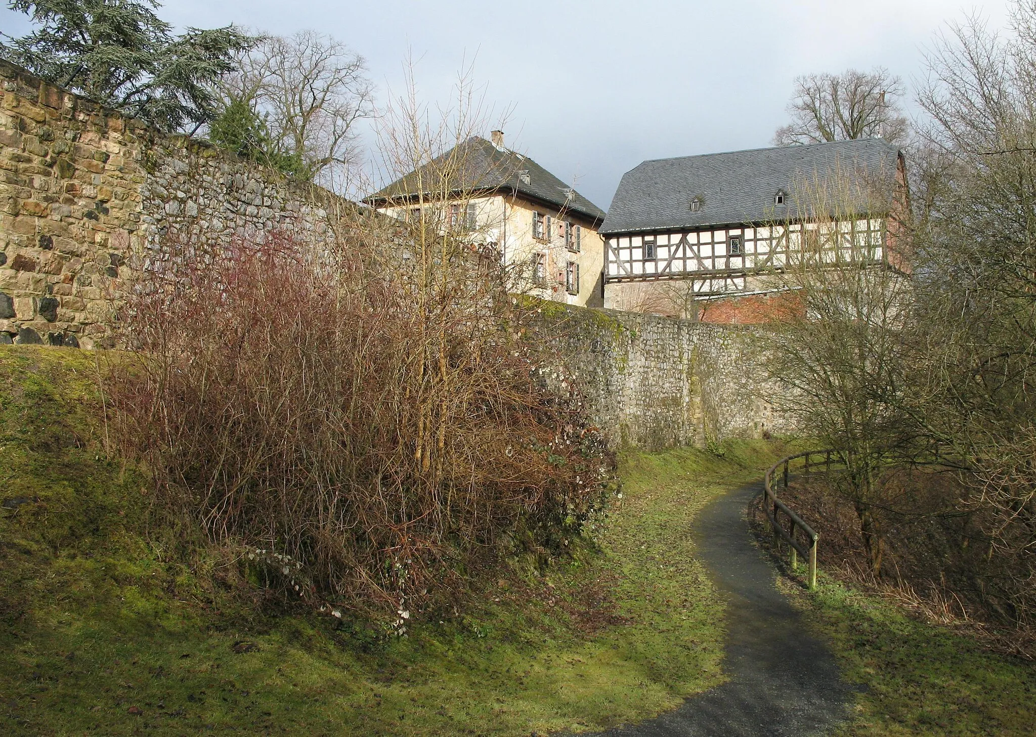 Photo showing: Castle in Homberg in Hesse, Germany