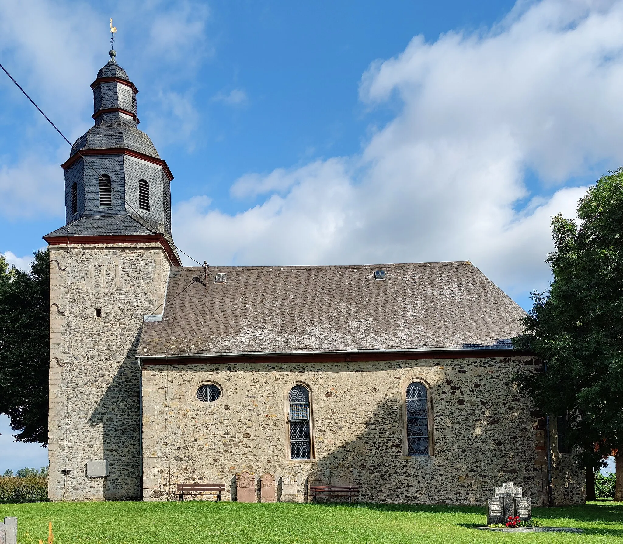 Photo showing: Evangelische Kirche Getürms, Billertshausen, Stadt Alsfeld, Vogelsbergkreis, Hessen, Deutschland