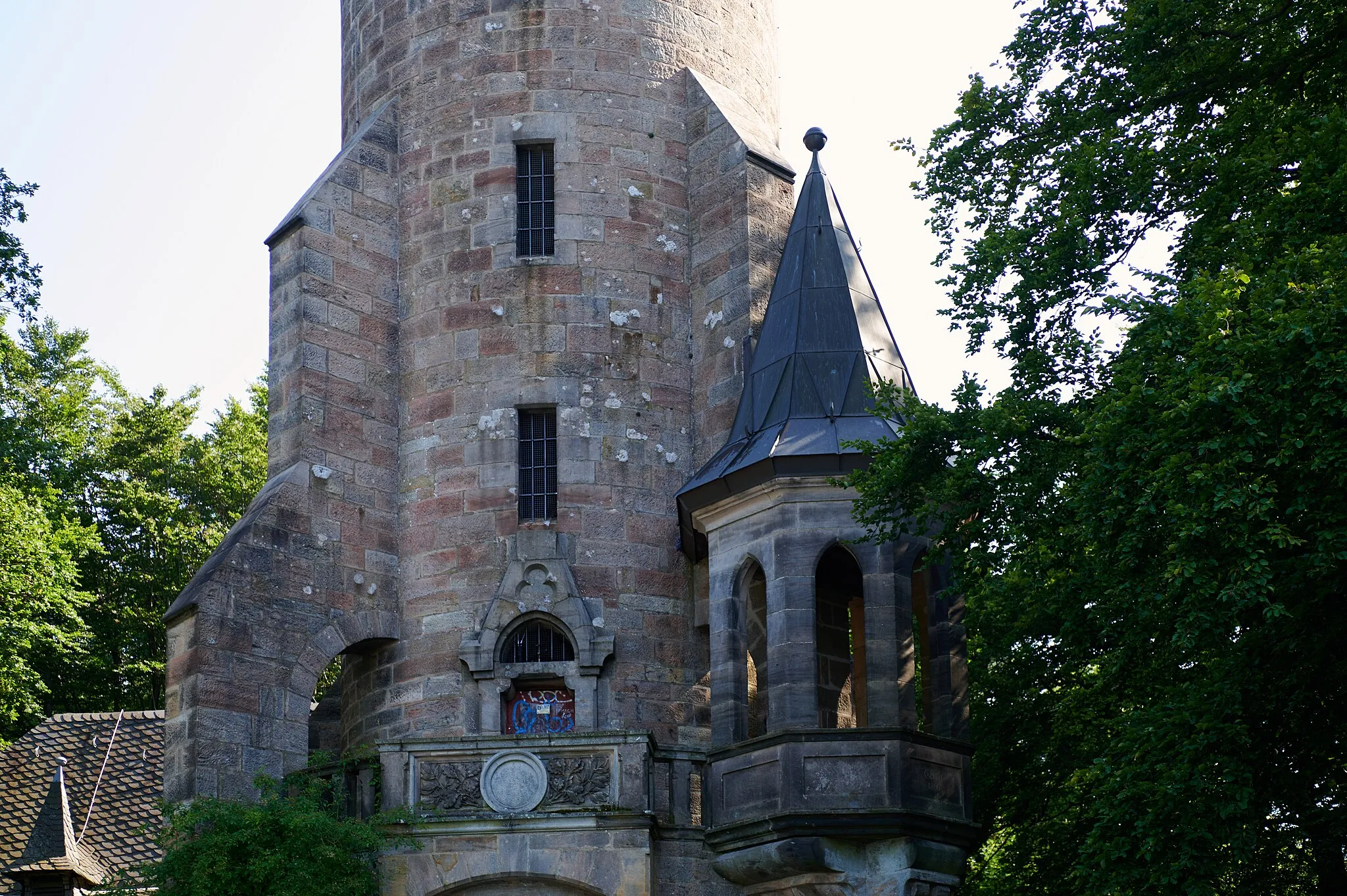 Photo showing: Marburg: Kaiser-Wilhelm-Turm