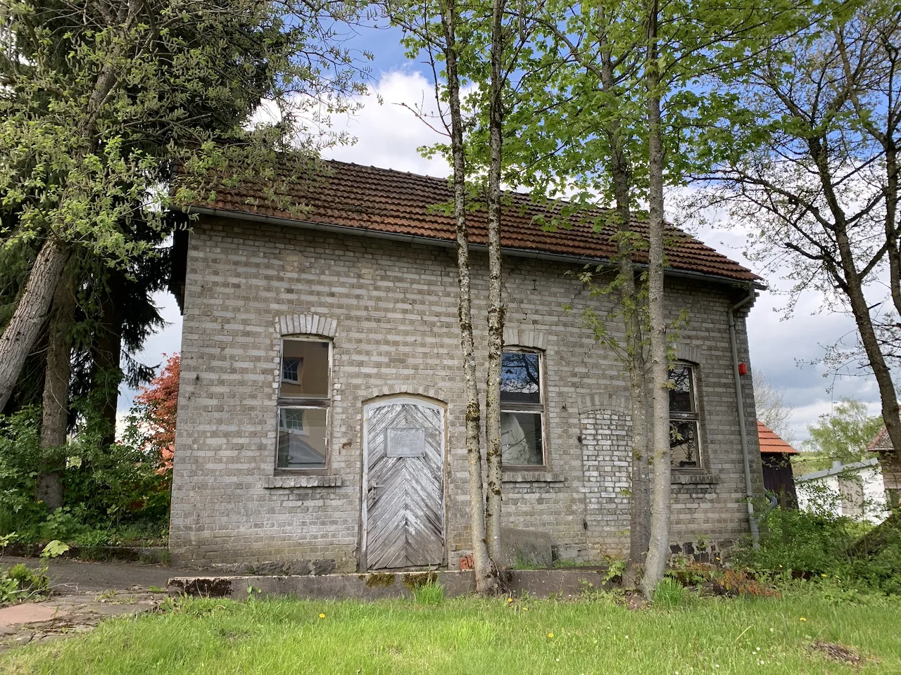 Photo showing: Eine LINDE - Gemeinschafts-Gefrieranlage in Ulrichstein (Vogelsbergkreis)