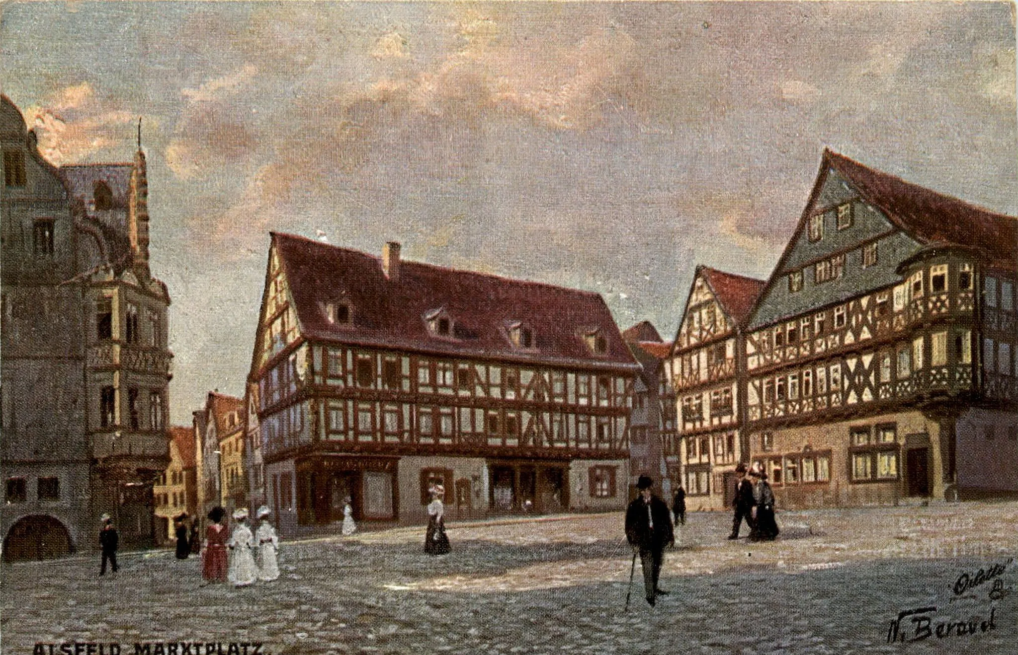 Photo showing: Market in Alsfeld
