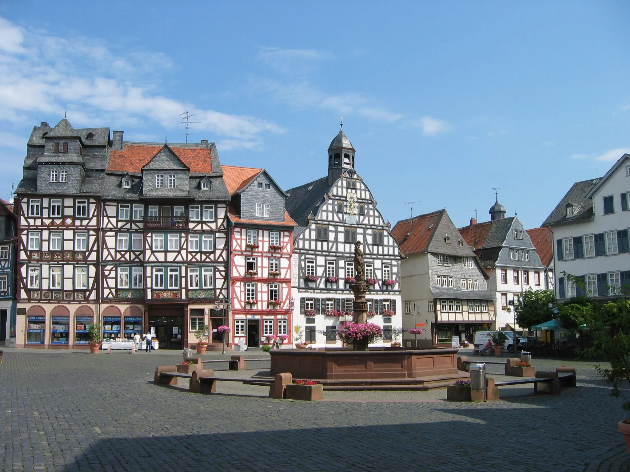 Photo showing: Marktplatz Butzbach