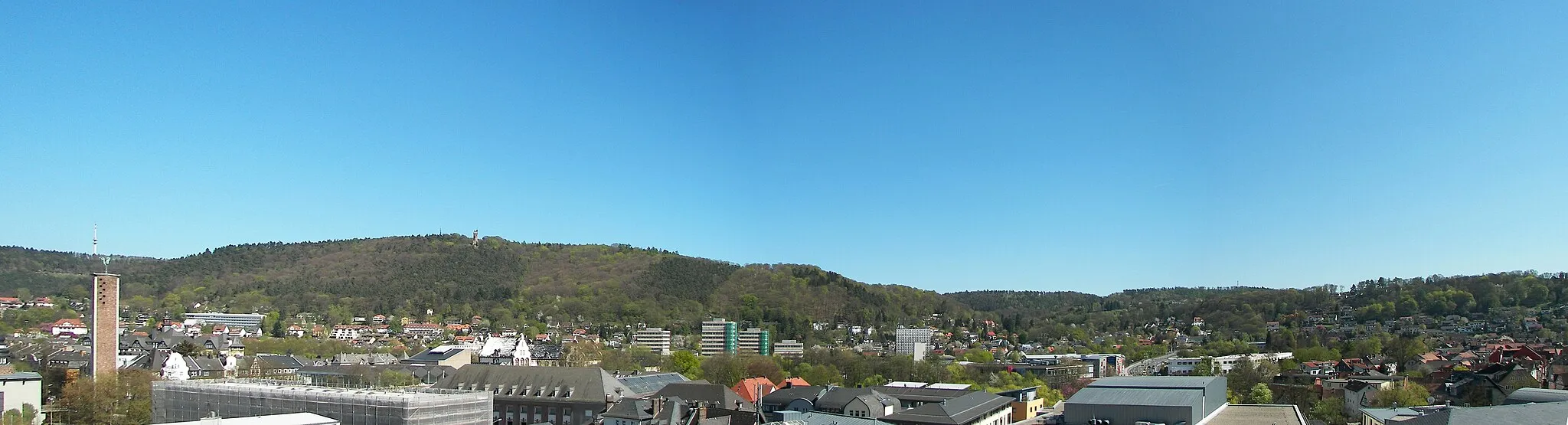 Photo showing: Lahn Hills in Marburg, Hesse, Germany