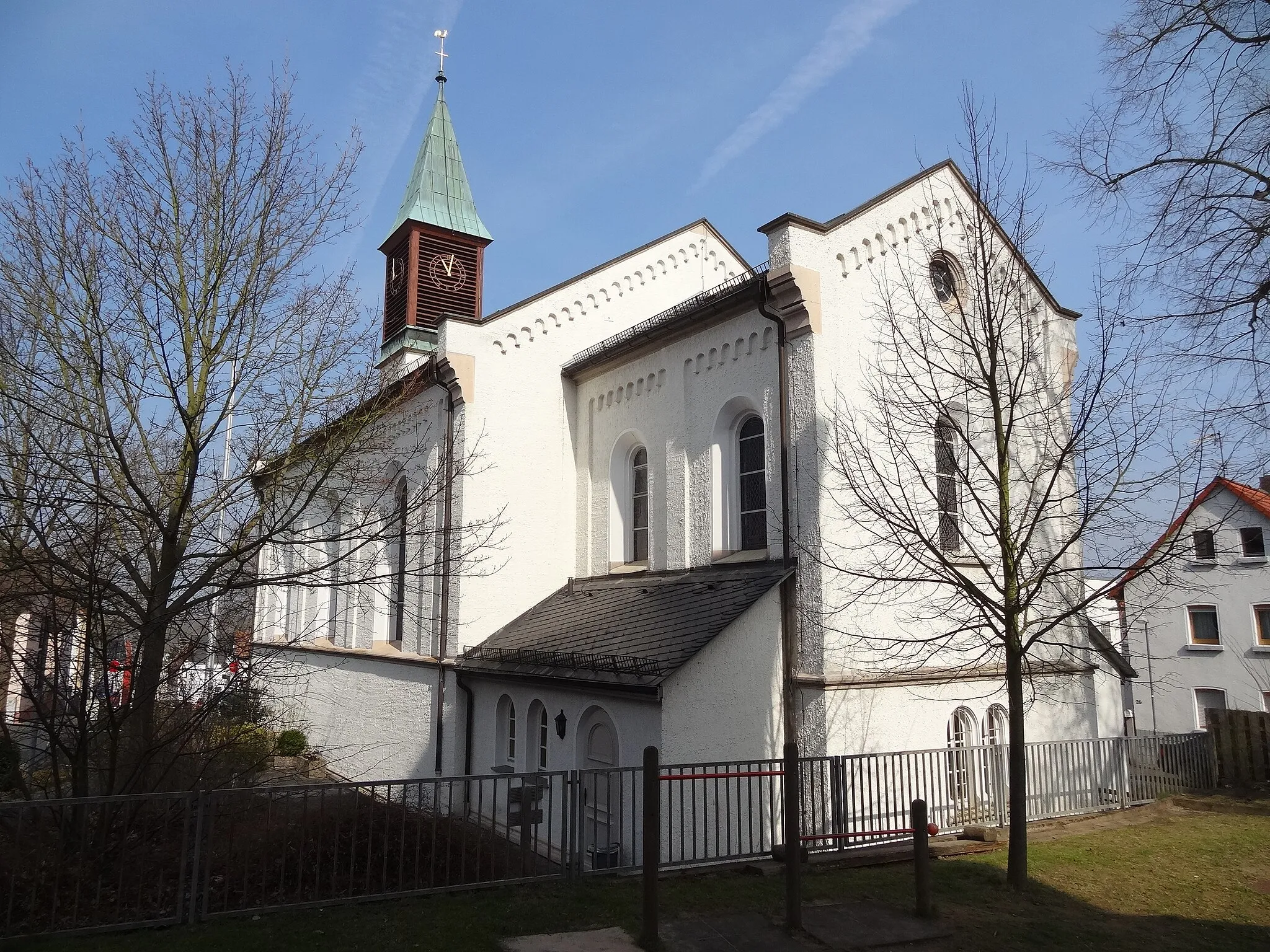 Photo showing: Evangelische Kirche (Kleinlinden)