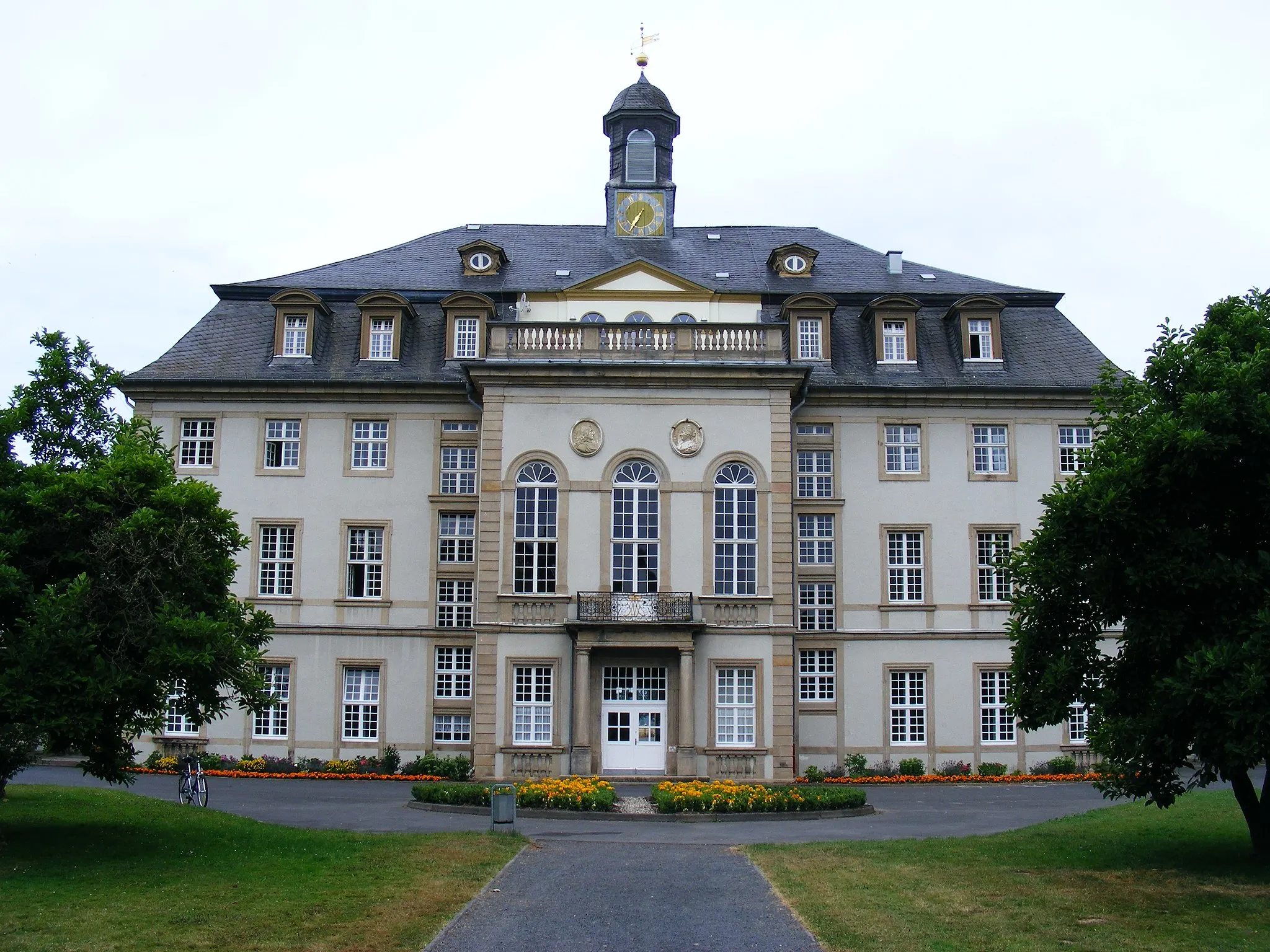 Photo showing: Jagdschloss Wabern (Hessen), Ansicht vom Park