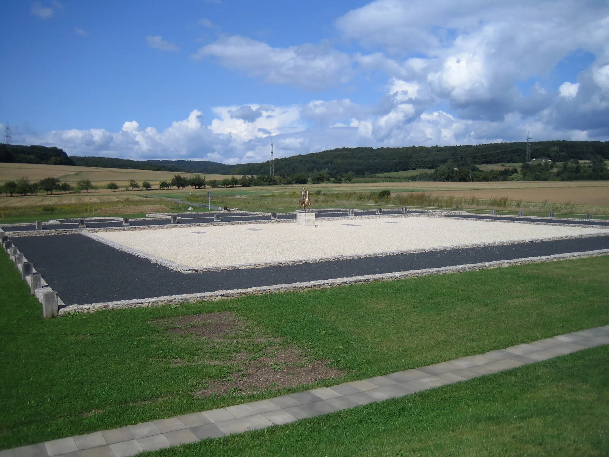 Photo showing: Roman Forum of Waldgirmes in Hesse, Germany