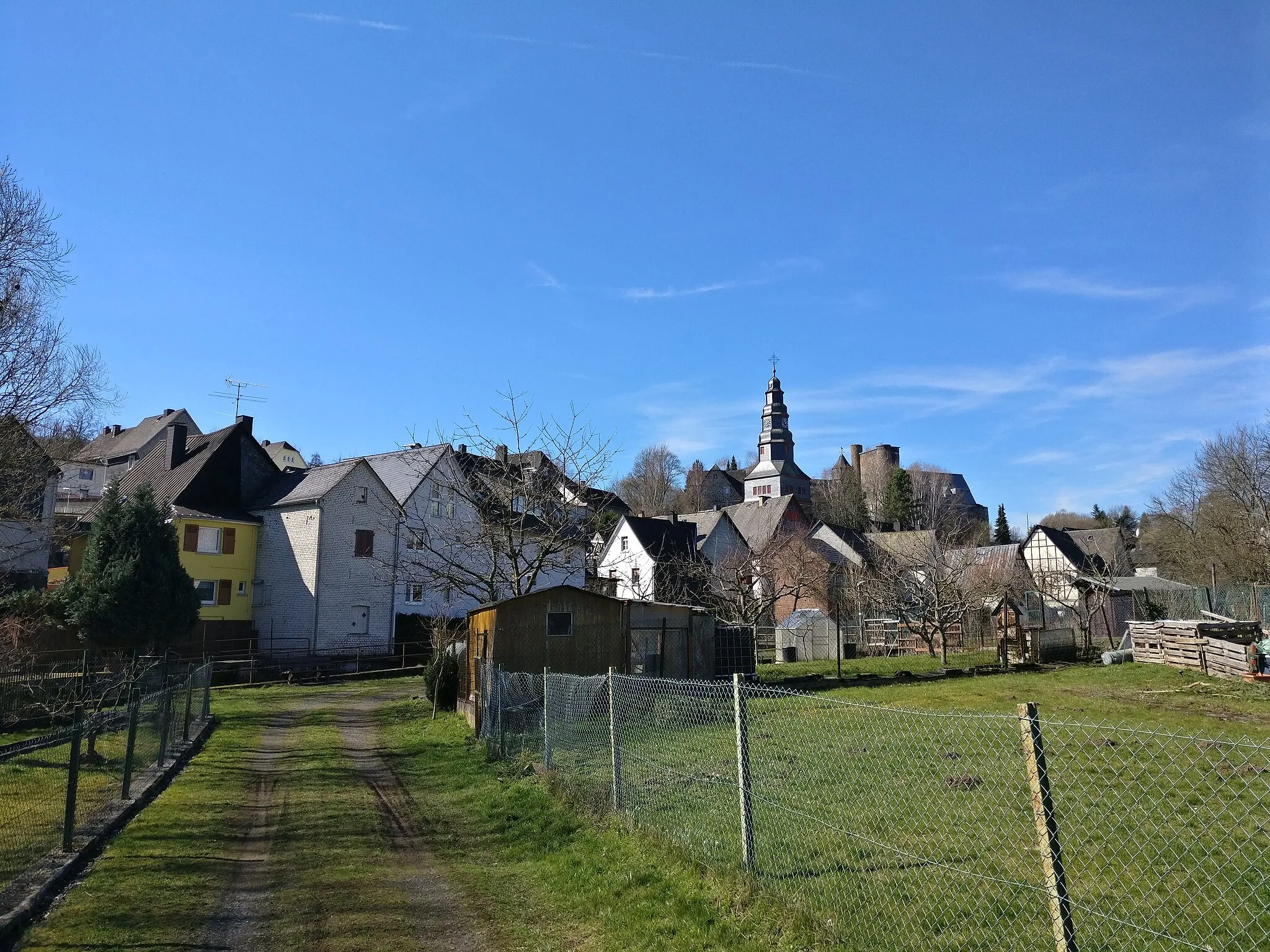 Photo showing: Dorfzentrum Beilstein (Gemeinde Greifenstein), Hessen