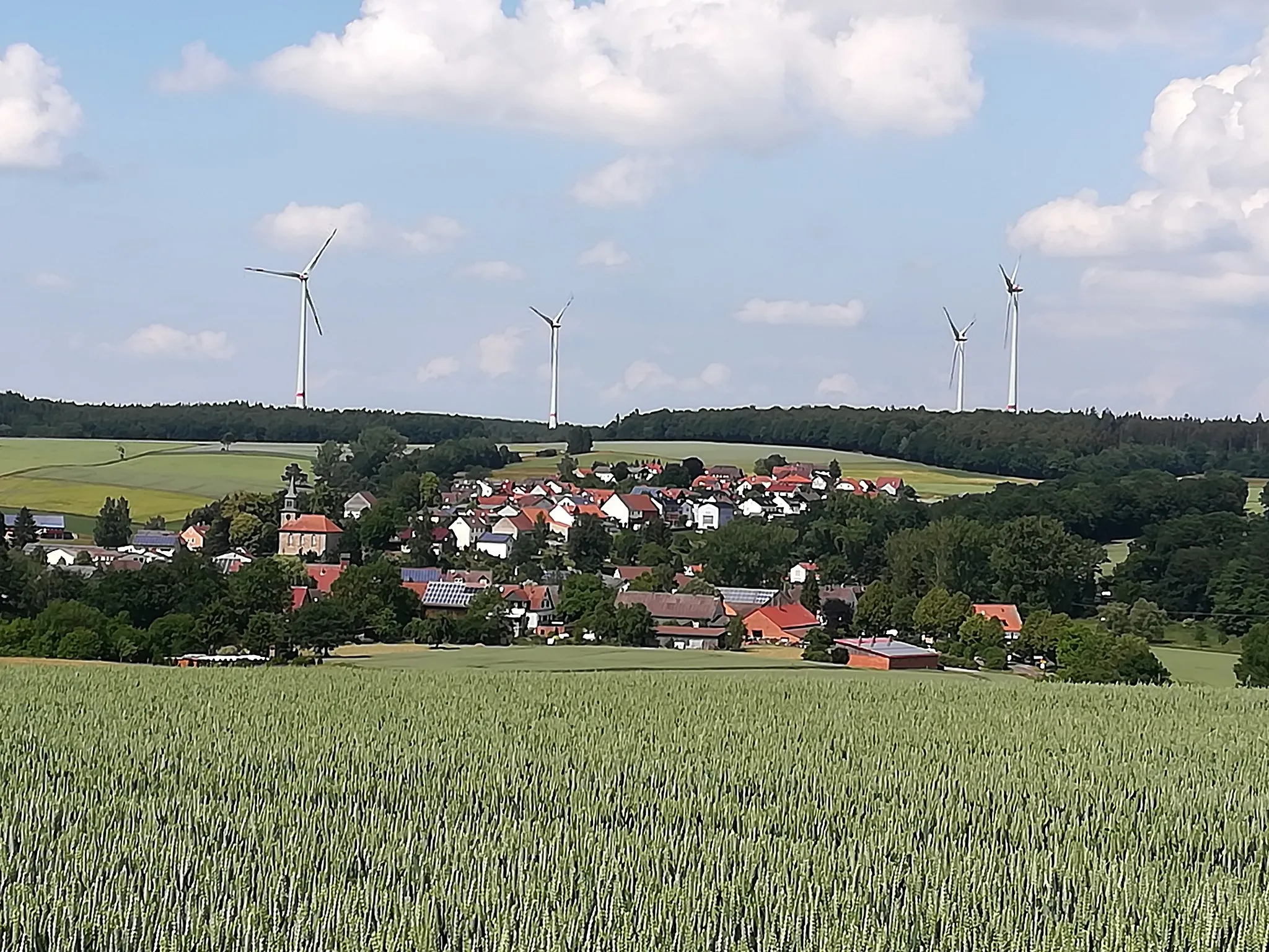 Photo showing: Ortsansicht von Süden