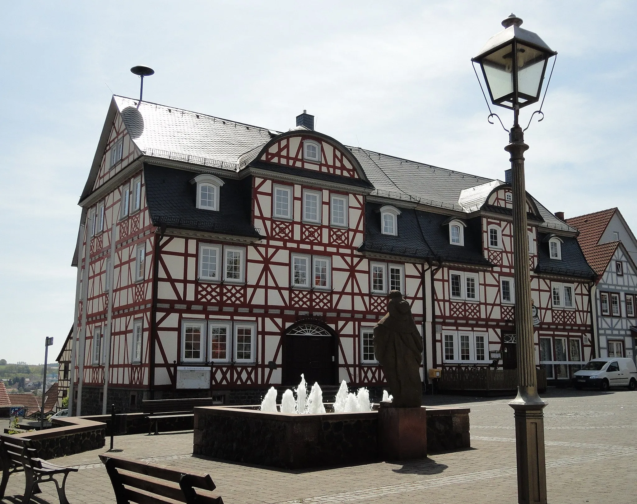 Photo showing: Rathaus von Herbstein, erbaut 1910