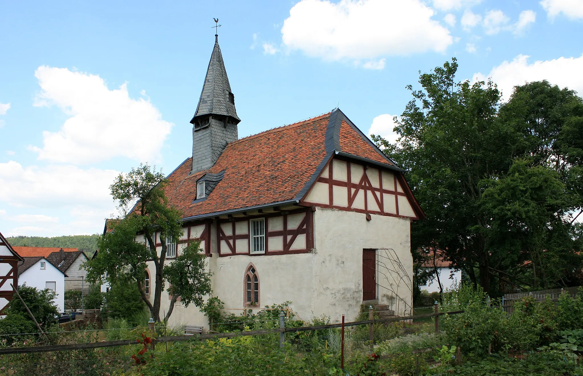 Photo showing: Die Alte Kirche in Bürgeln