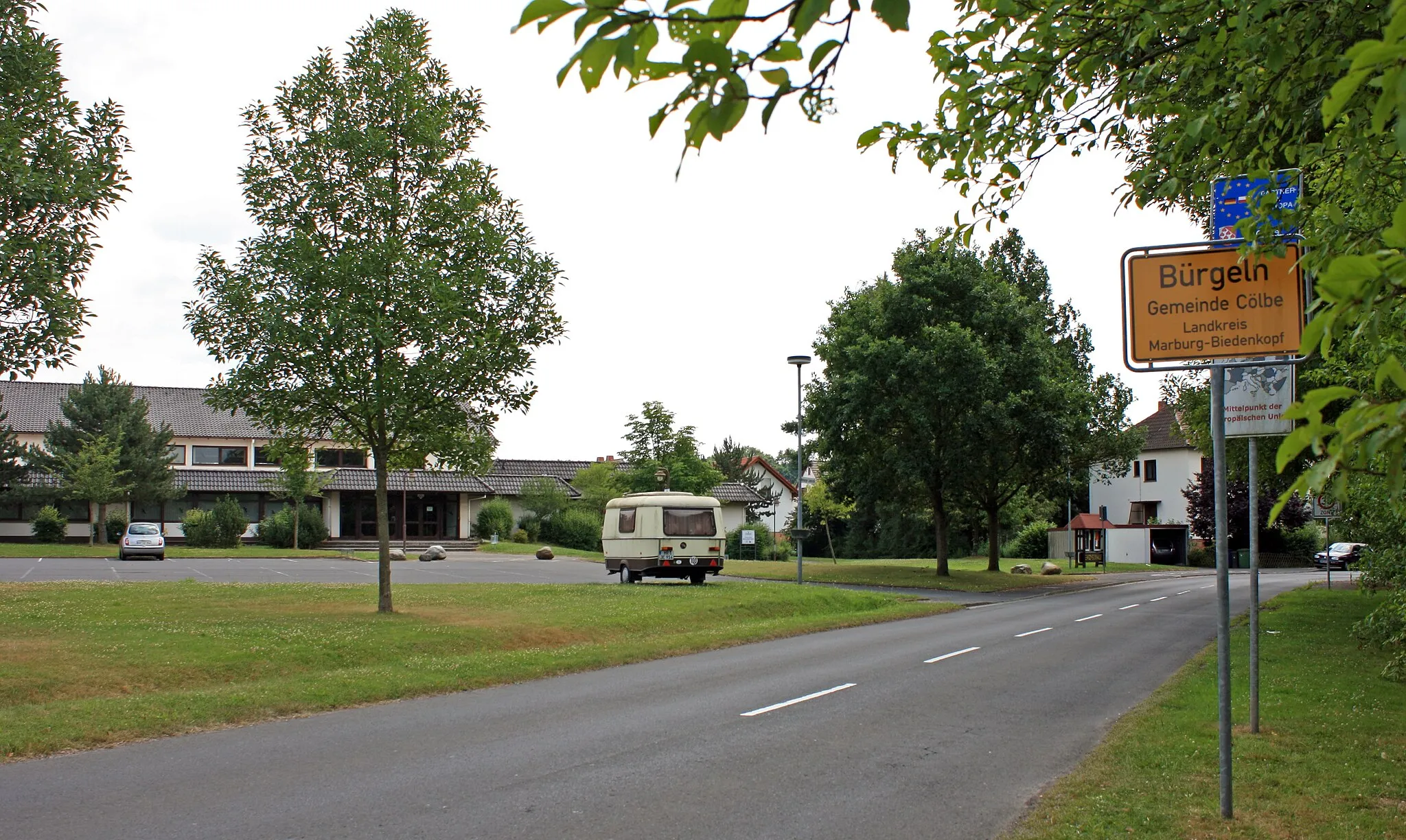 Photo showing: Northern village entry of Bürgeln, Cölbe