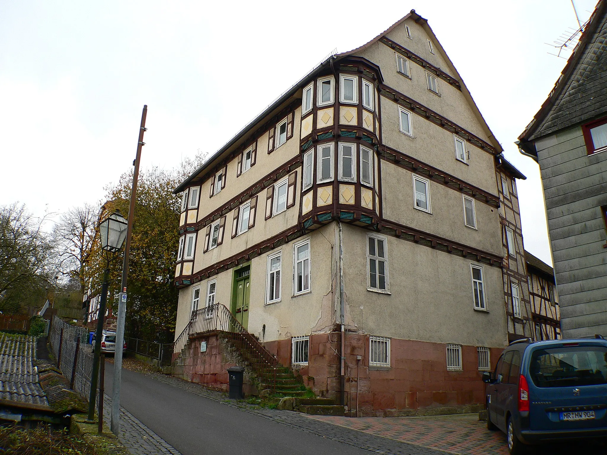Photo showing: Burgmannenhaus in Rauschenberg, Hessen, Deutschland