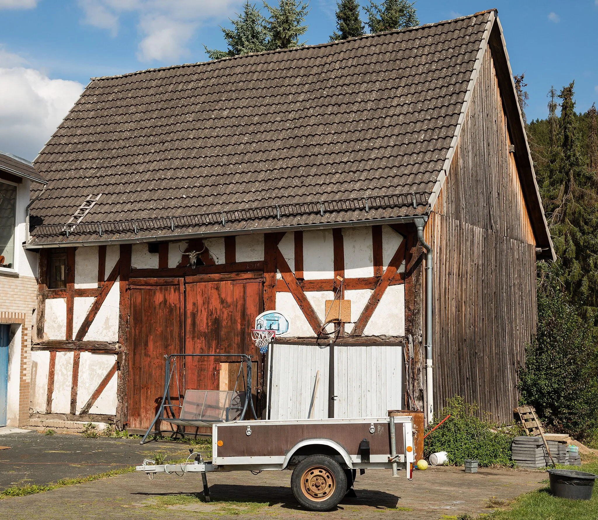 Photo showing: Kulturdenkmal, Laaspher Straße 29, Bauzeit 1714