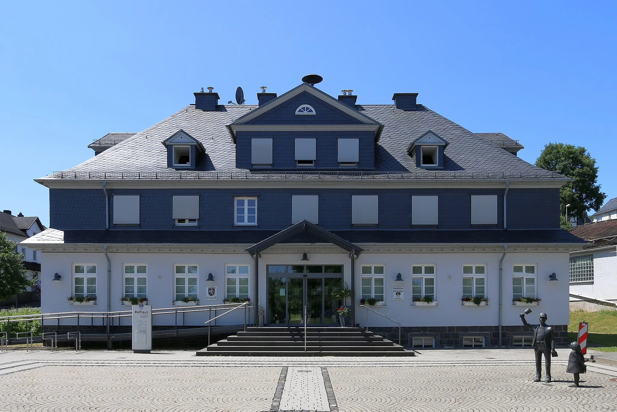 Photo showing: Driedorf, Lahn-Dill-Kreis: Rathaus