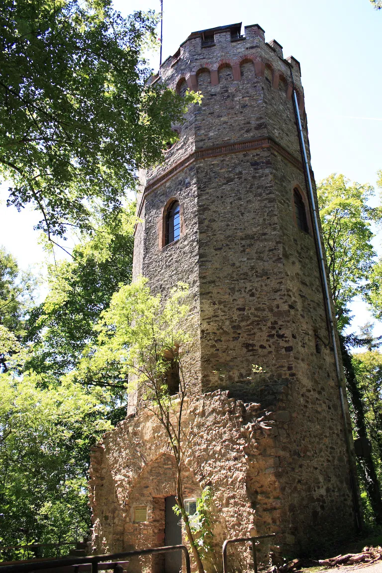 Photo showing: Public observatory on the Johannisberg hill, Bad Nauheim (Hessen, Germany)