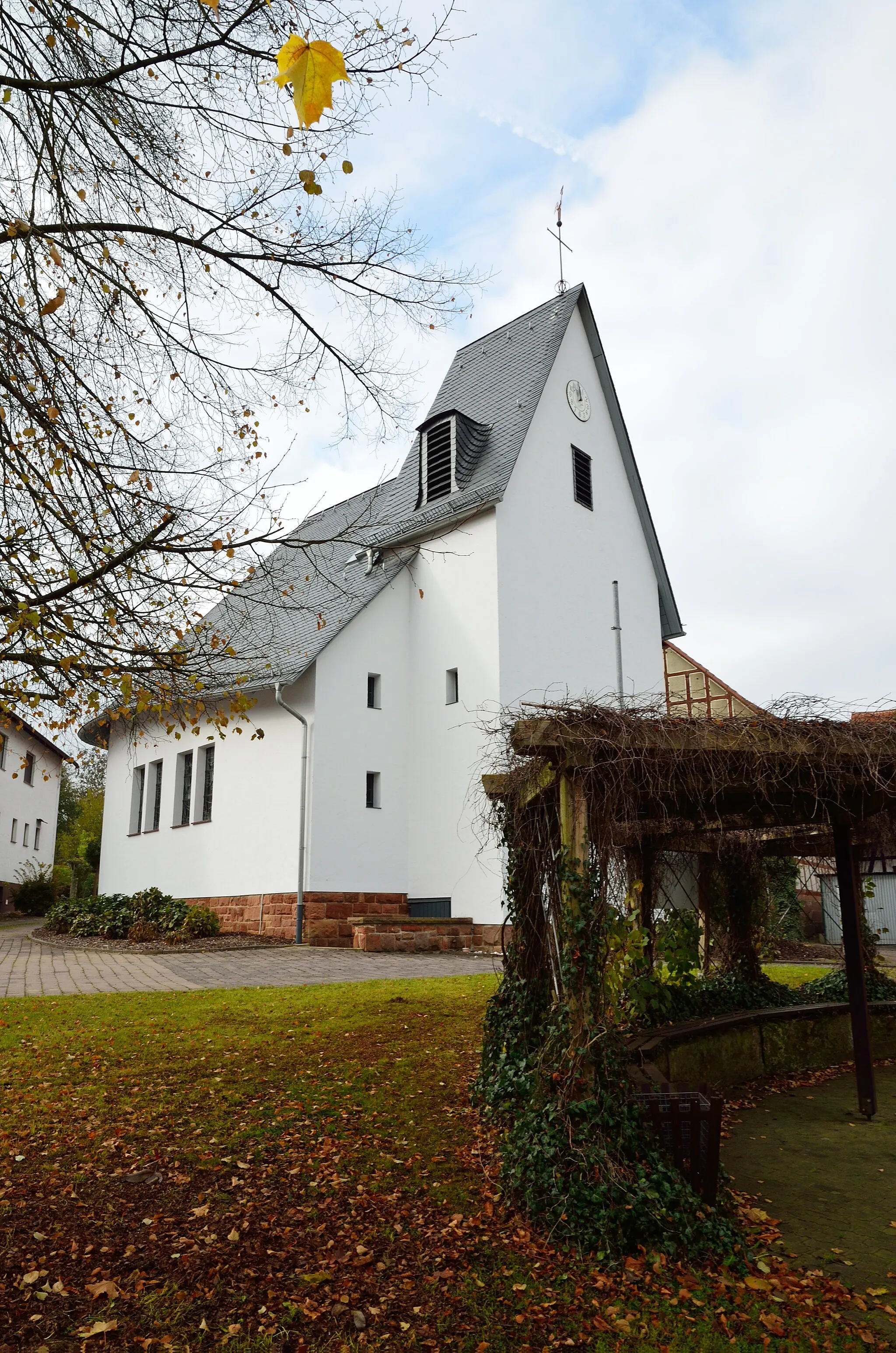 Photo showing: Kirche Langendorf (Wohratal)
