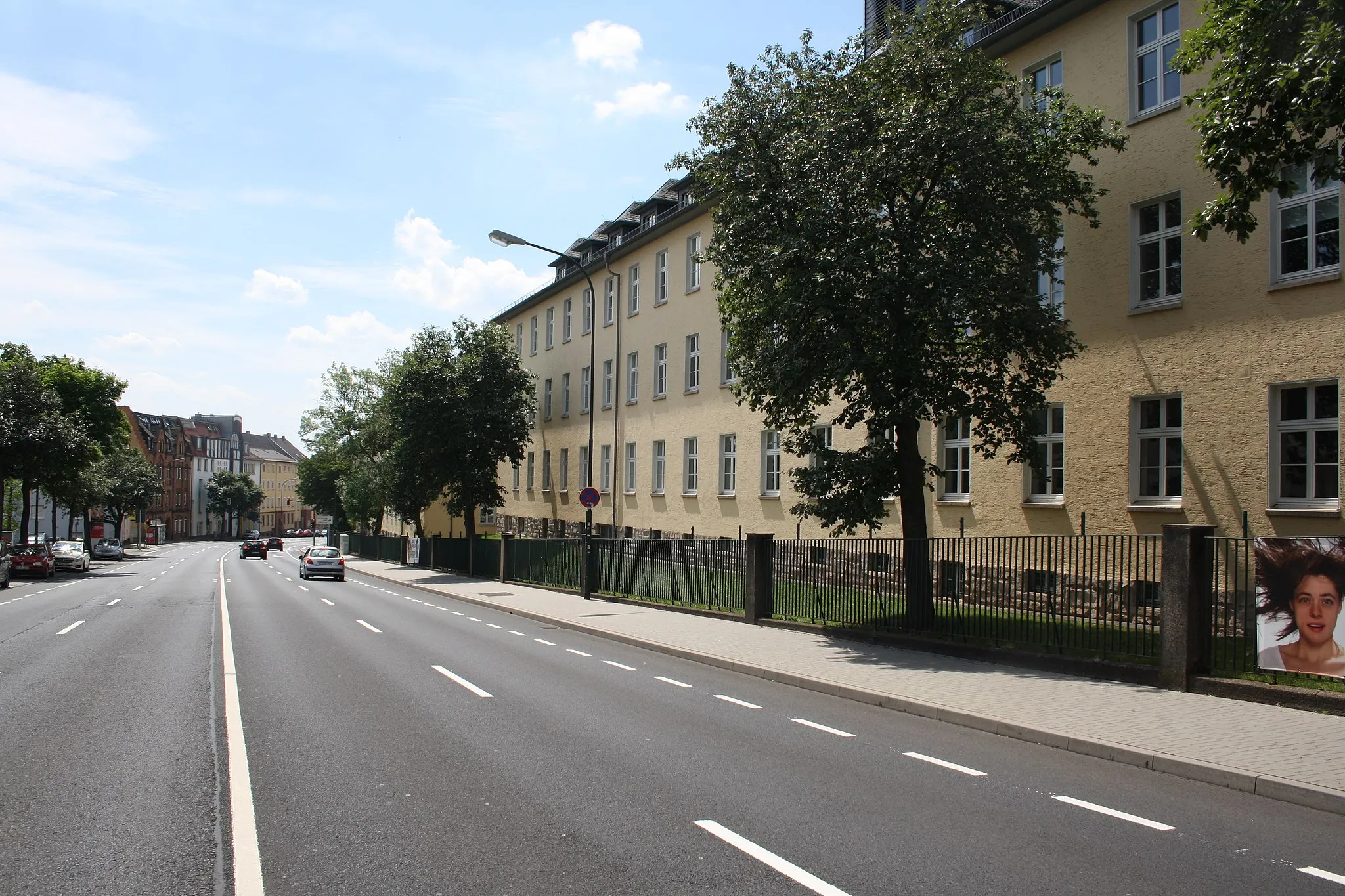 Photo showing: Hochschule Fulda Straßenfront Leipziger Straße