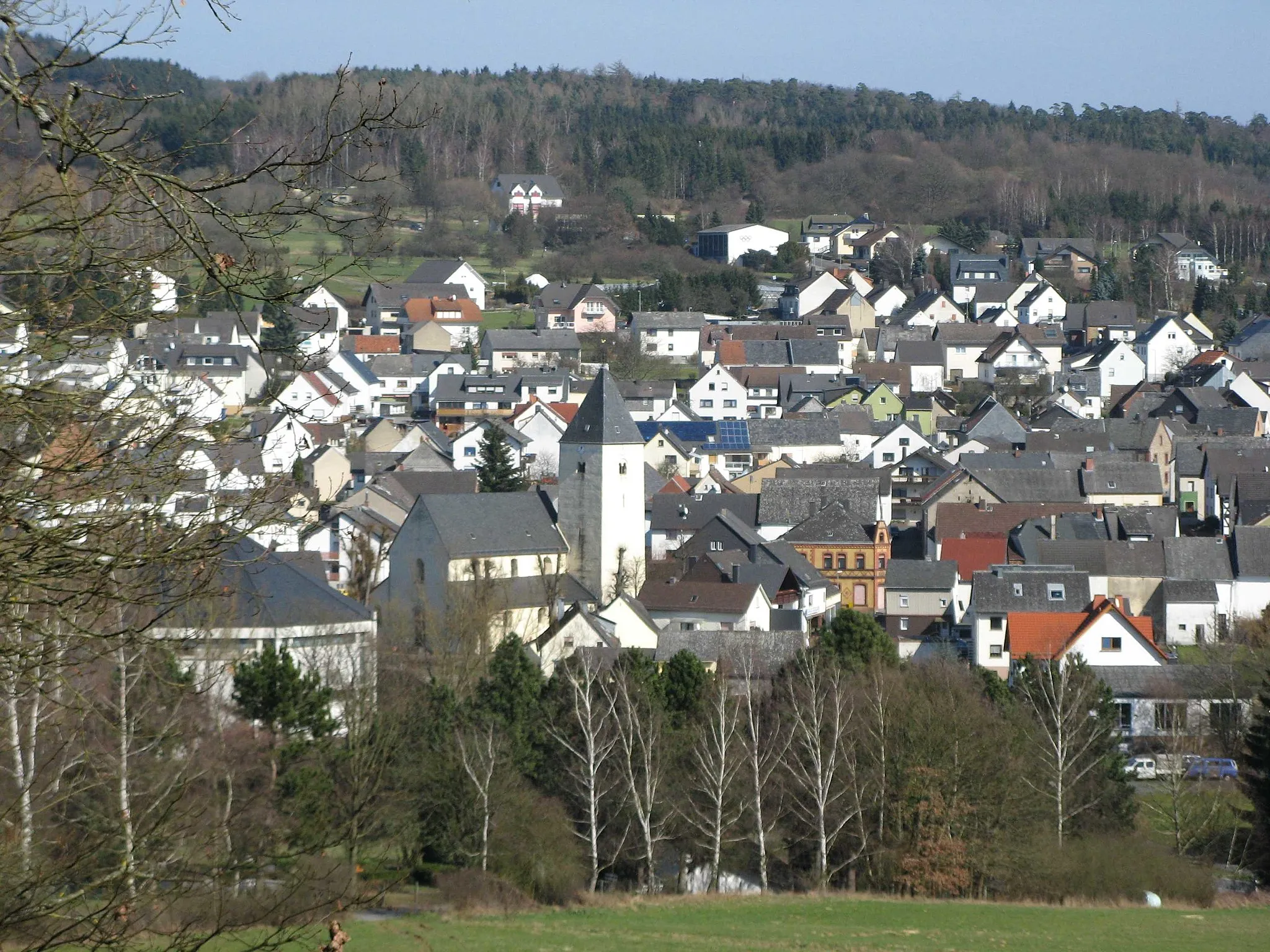 Photo showing: Panorama Lahr (Waldbrunn, Hesse, Germany)