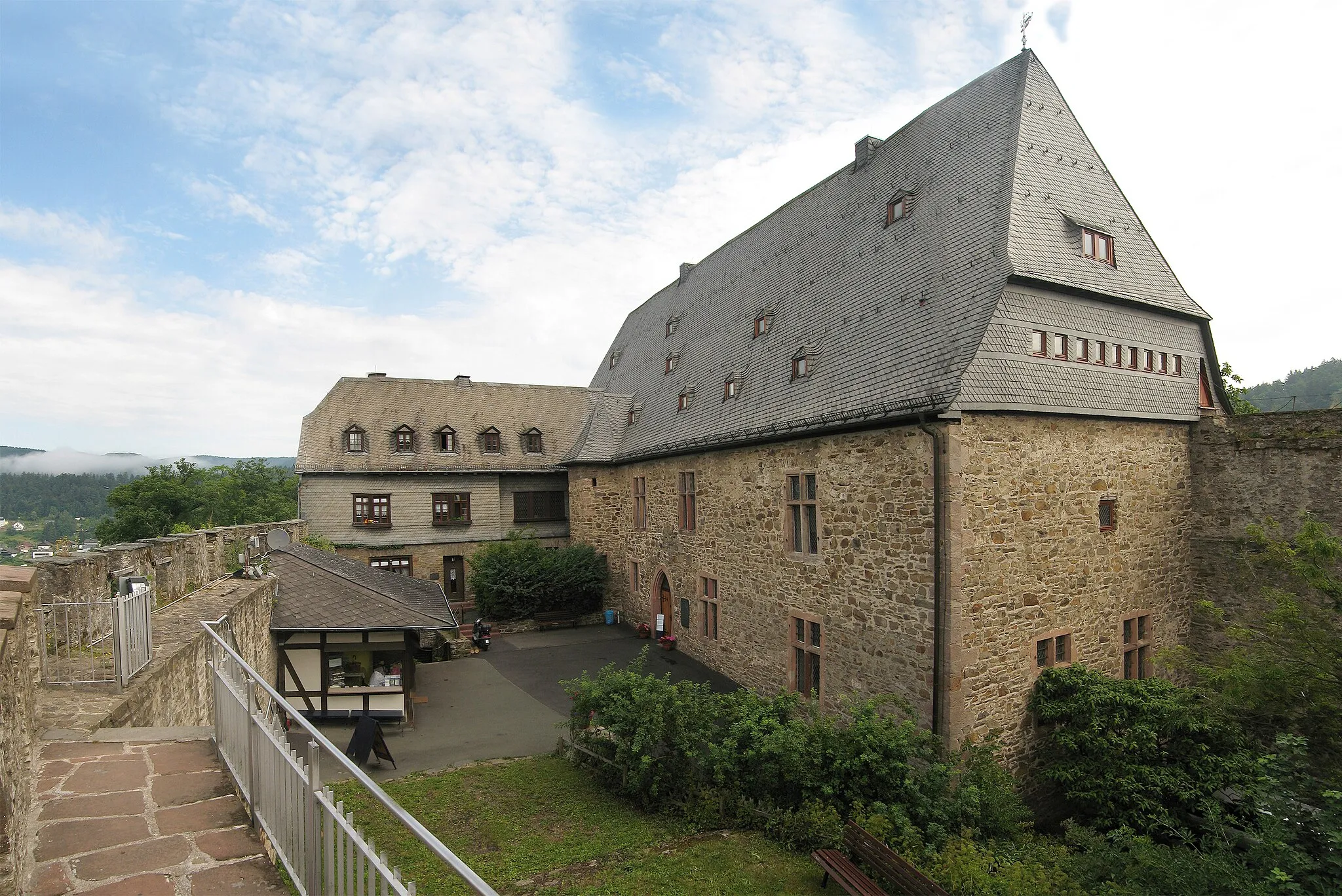 Photo showing: The Castle of Biedenkopf