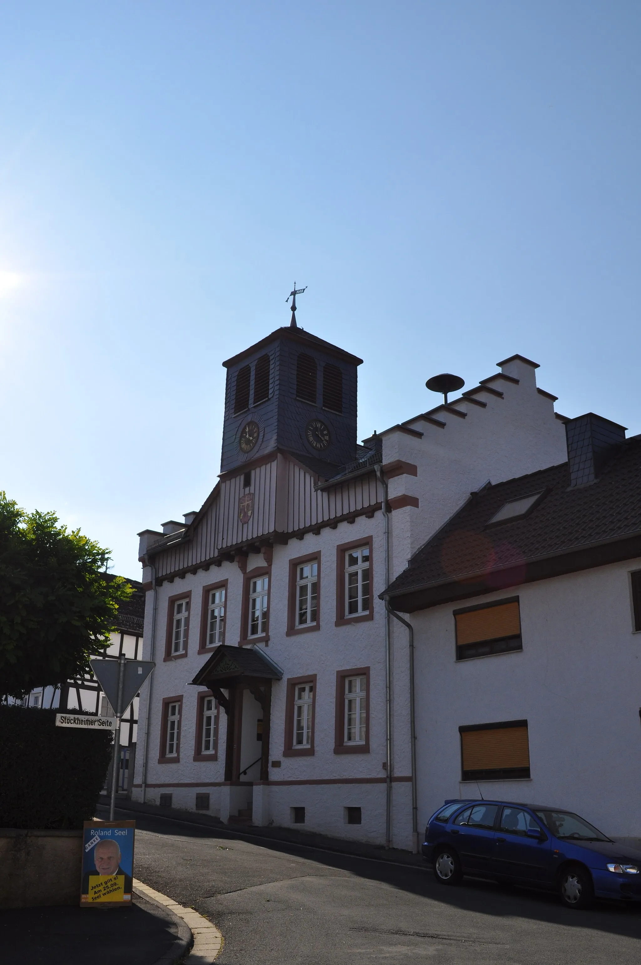 Photo showing: Alte Schule in Laubach